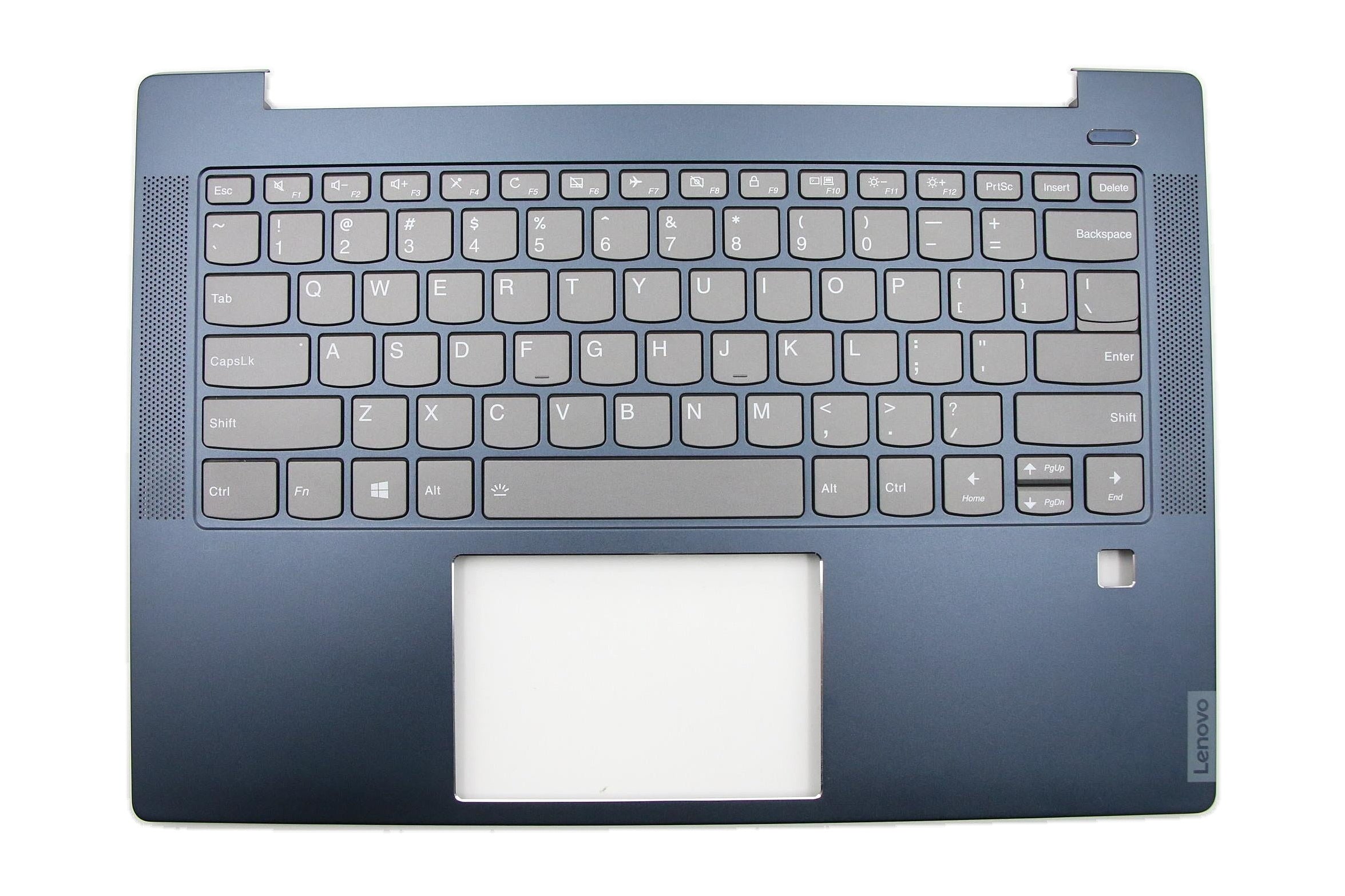 Lenovo ideapad S540-14API / ideapad S540-14IWL Touch C-Cover with keyboard USA English Blue Backlight Fingerprint US SBB0W19876