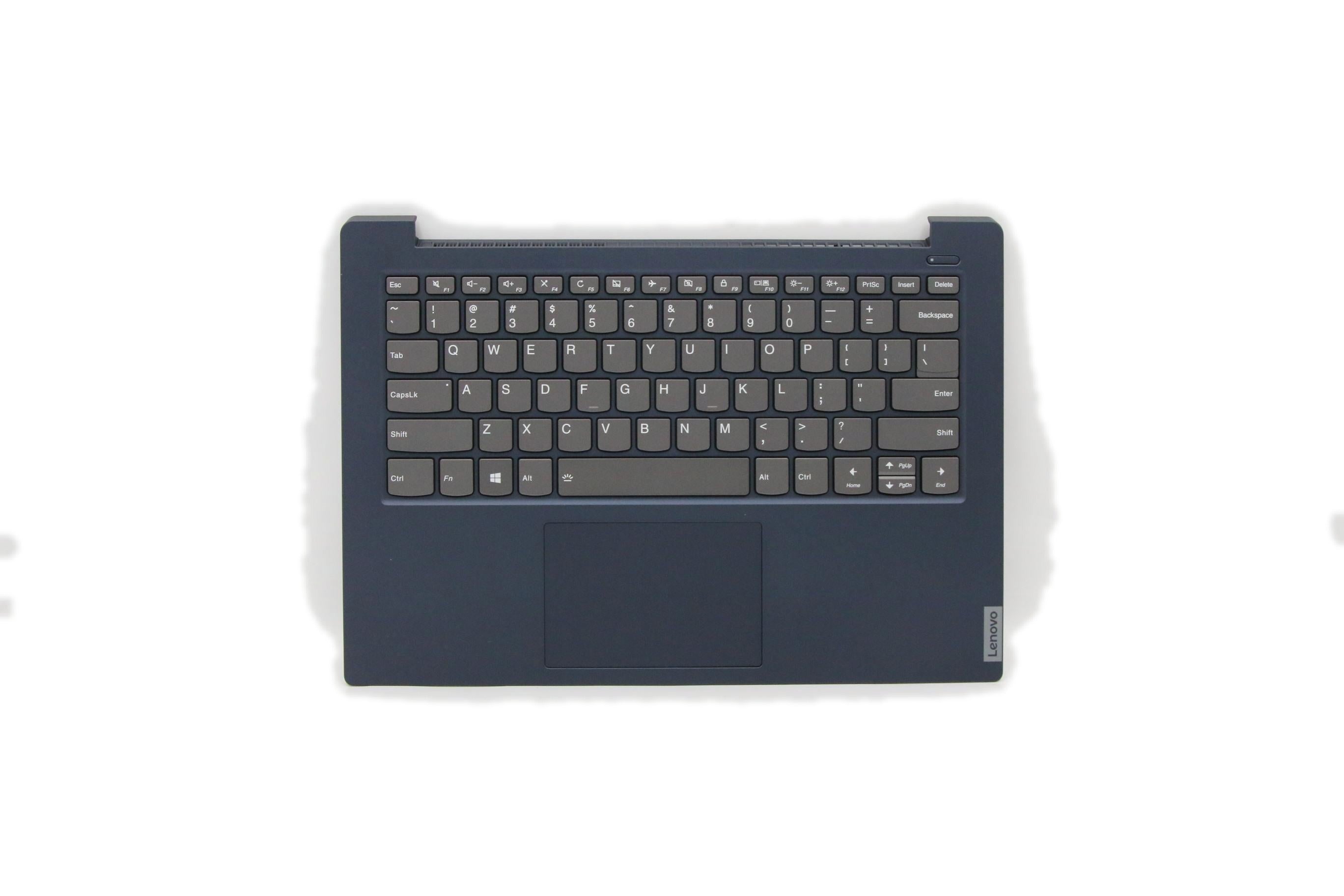 Lenovo ideapad S340-14IWL / ideapad S340-14IIL C-Cover with keyboard USA English Abyss Blue Backlight US SBB0T41867