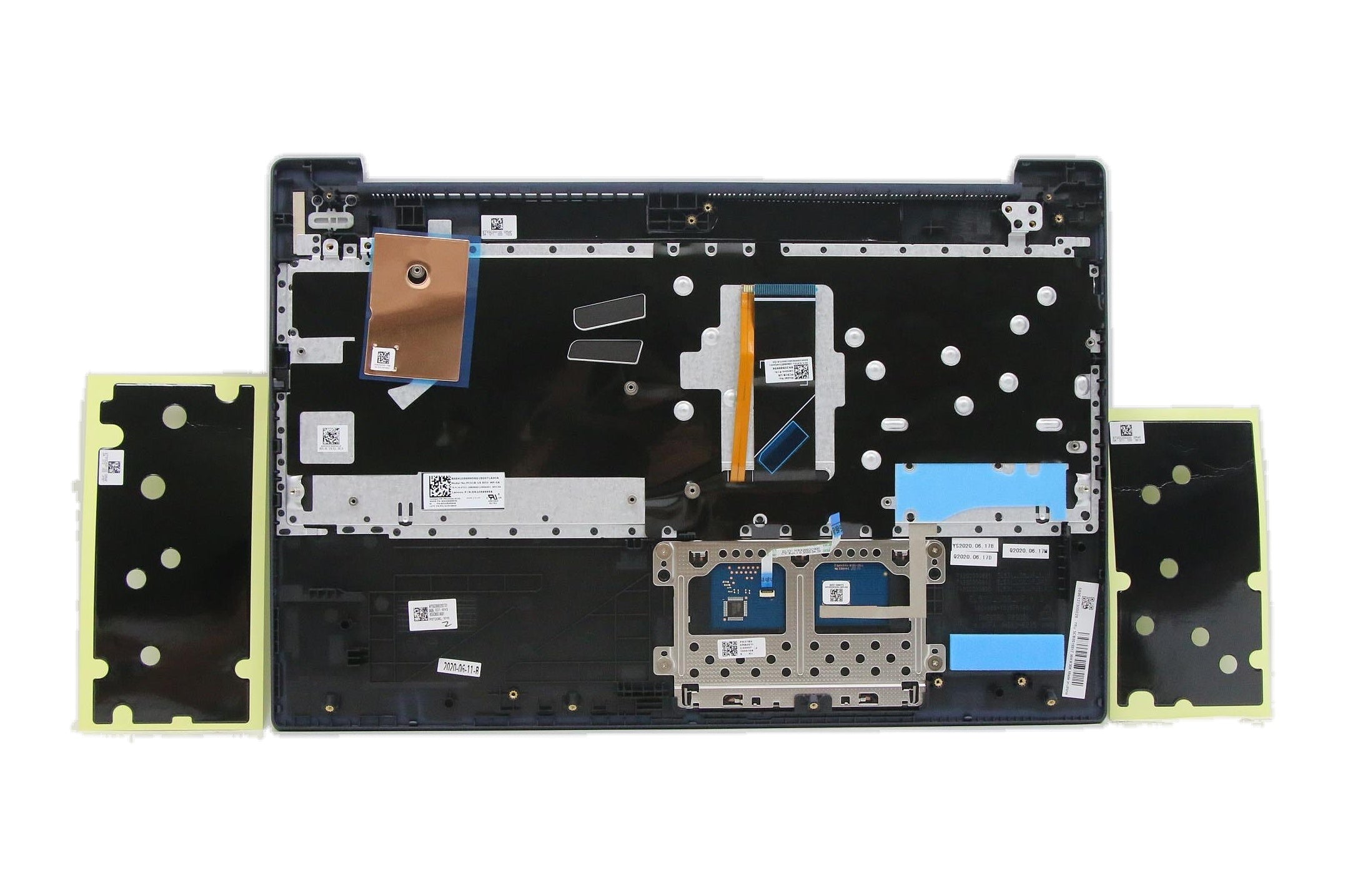 Lenovo ideapad S340-15IWL / ideapad S340-15API C-Cover with keyboard USA English Blue Backlight US SBB0W37392
