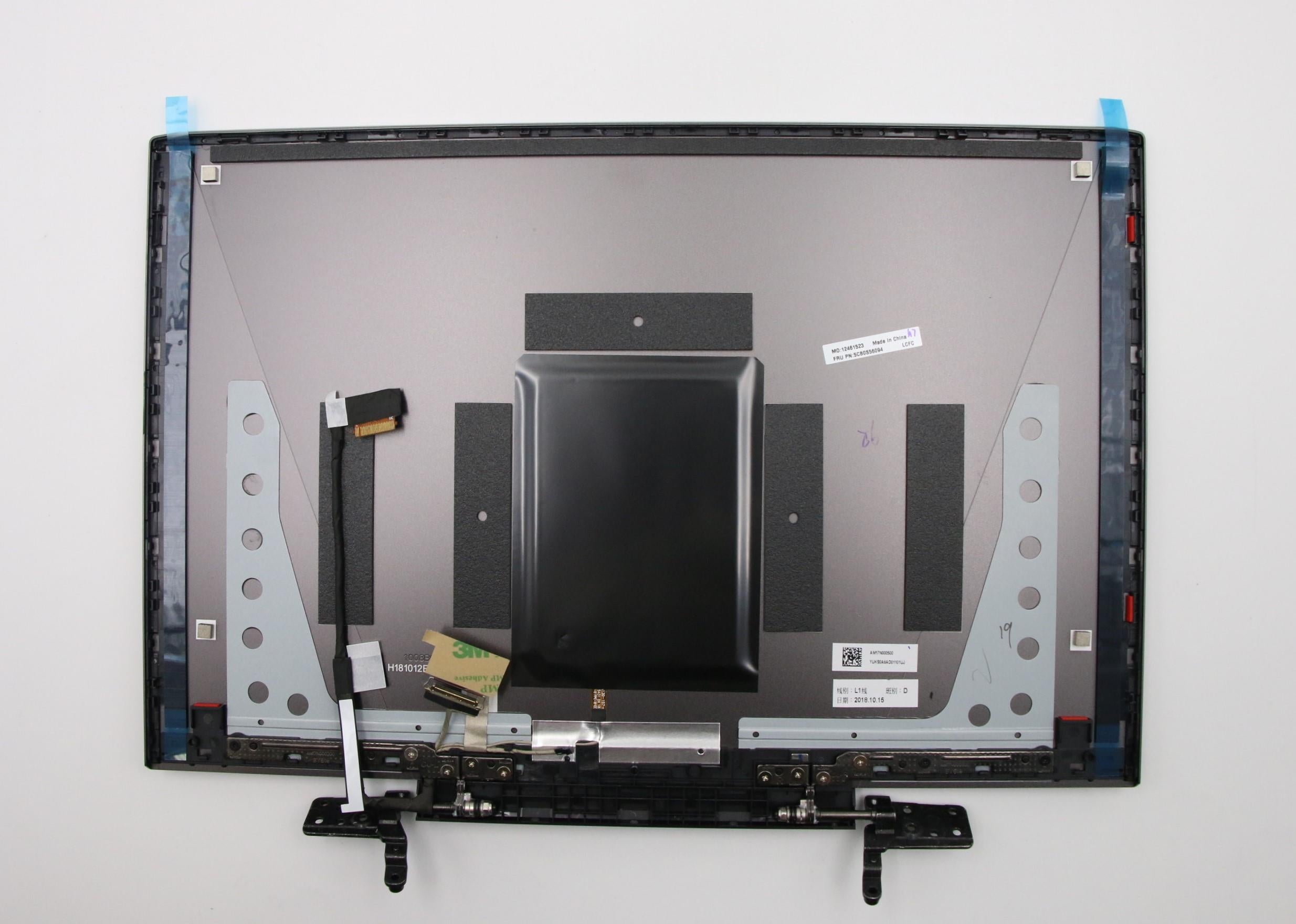 Lenovo Legion Y7000P / Legion Y7000P-1060 COVER LCD CoverL81HC60HZ(2.6t)W/EDP cable 5CB0S56094