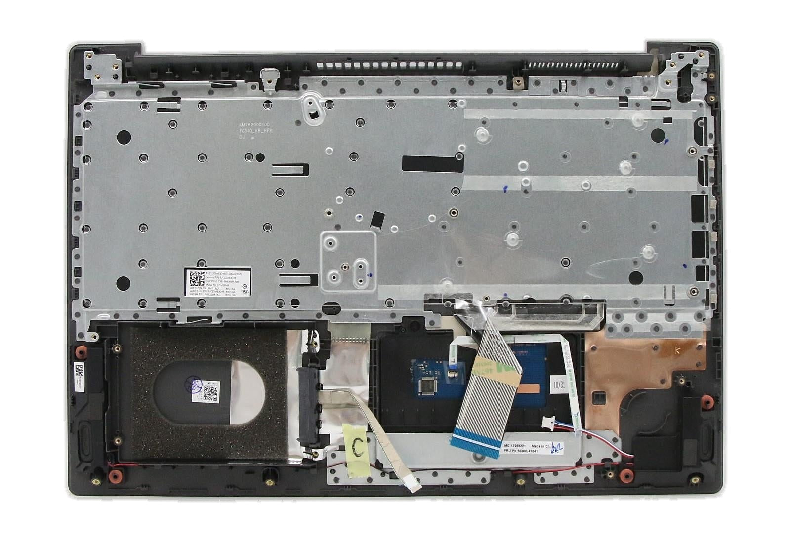 Lenovo Lenovo V155-15API C-Cover with keyboard Greek Iron Grey Non-Backlight US SBB0U34451