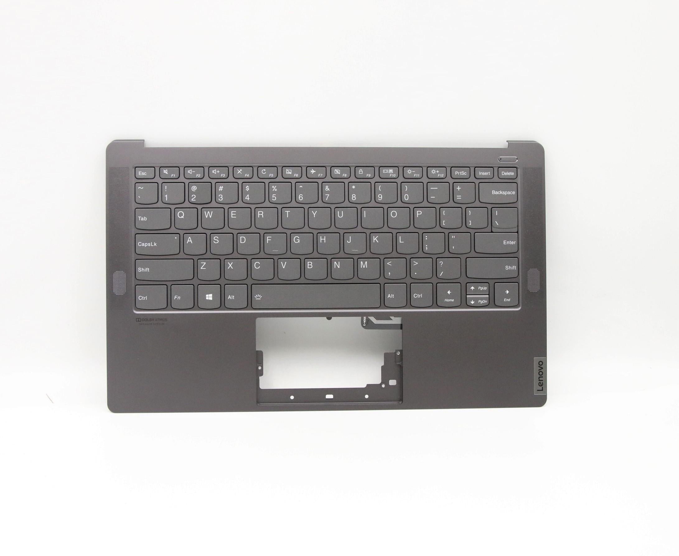 Lenovo ideapad S940-14IIL C-Cover with keyboard USA English Iron Grey Backlight US 5CB0W43502