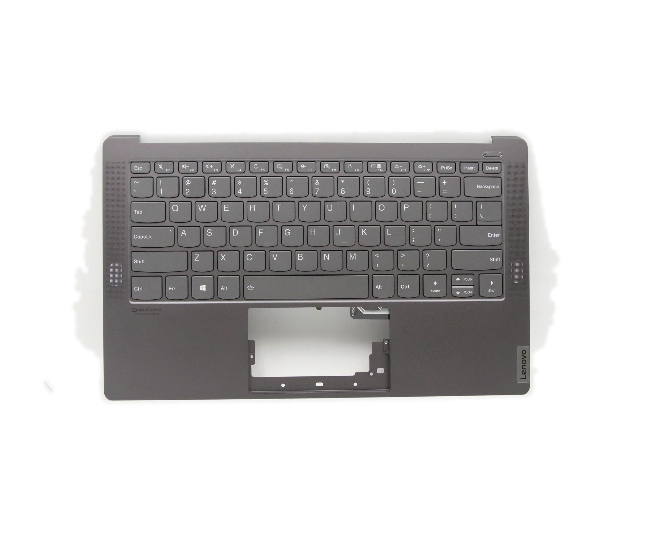 Lenovo ideapad S940-14IIL C-Cover with keyboard USA English Iron Grey Backlight US SBB0V14748