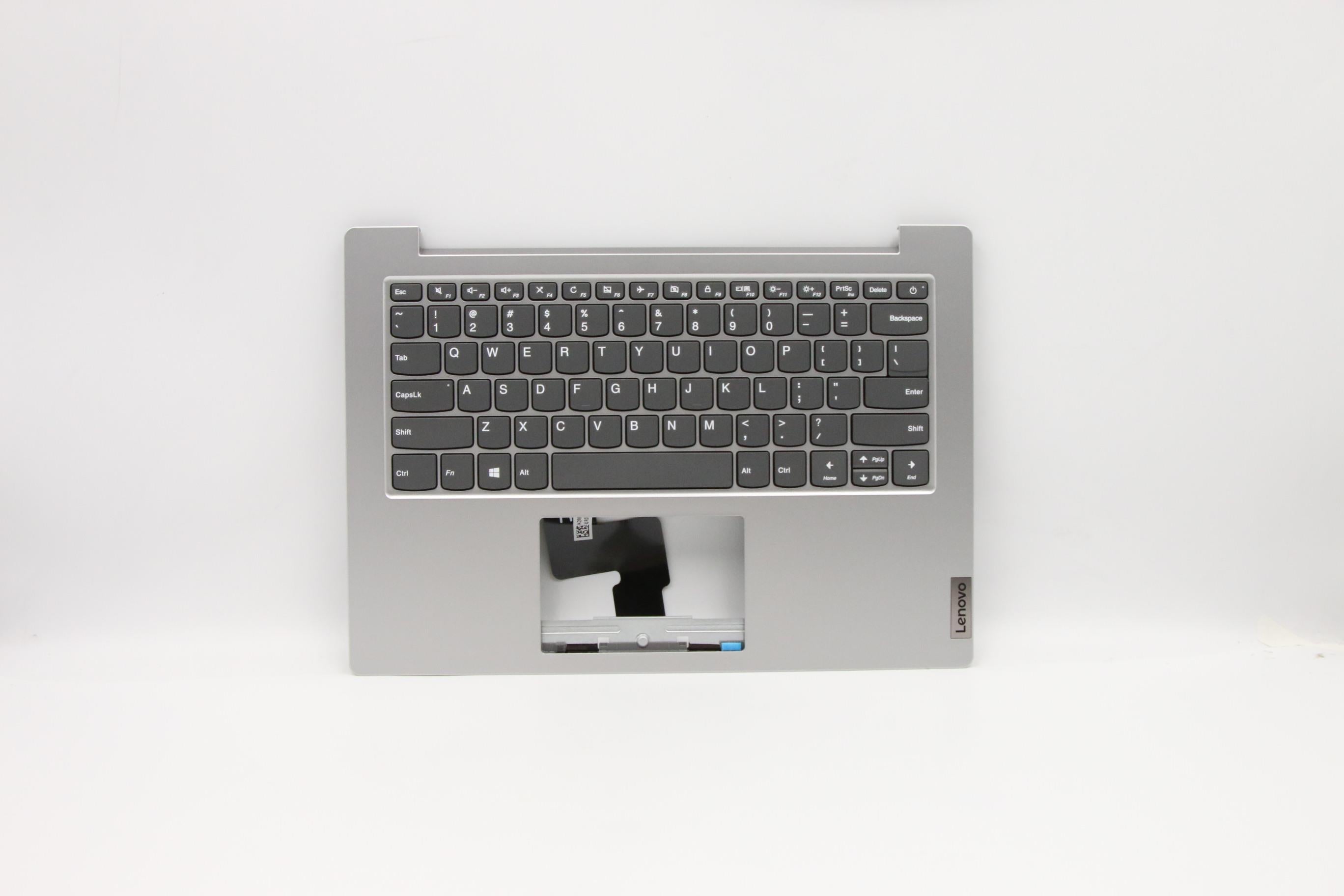 Lenovo IdeaPad 1-14IGL05 C-Cover with keyboard USA English Platinum Grey Non-Backlight US 5CB0X56964