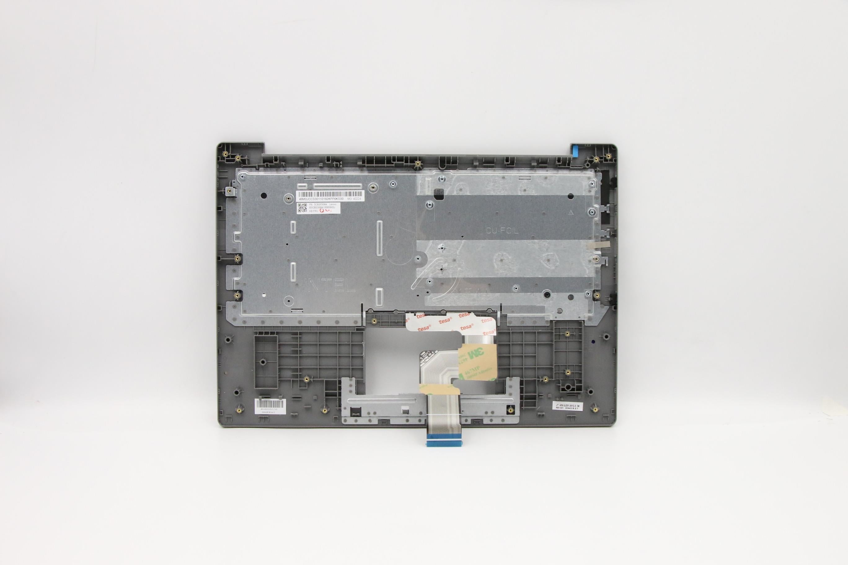 Lenovo IdeaPad 1-14IGL05 C-Cover with keyboard USA English Platinum Grey Non-Backlight US 5CB0X56964