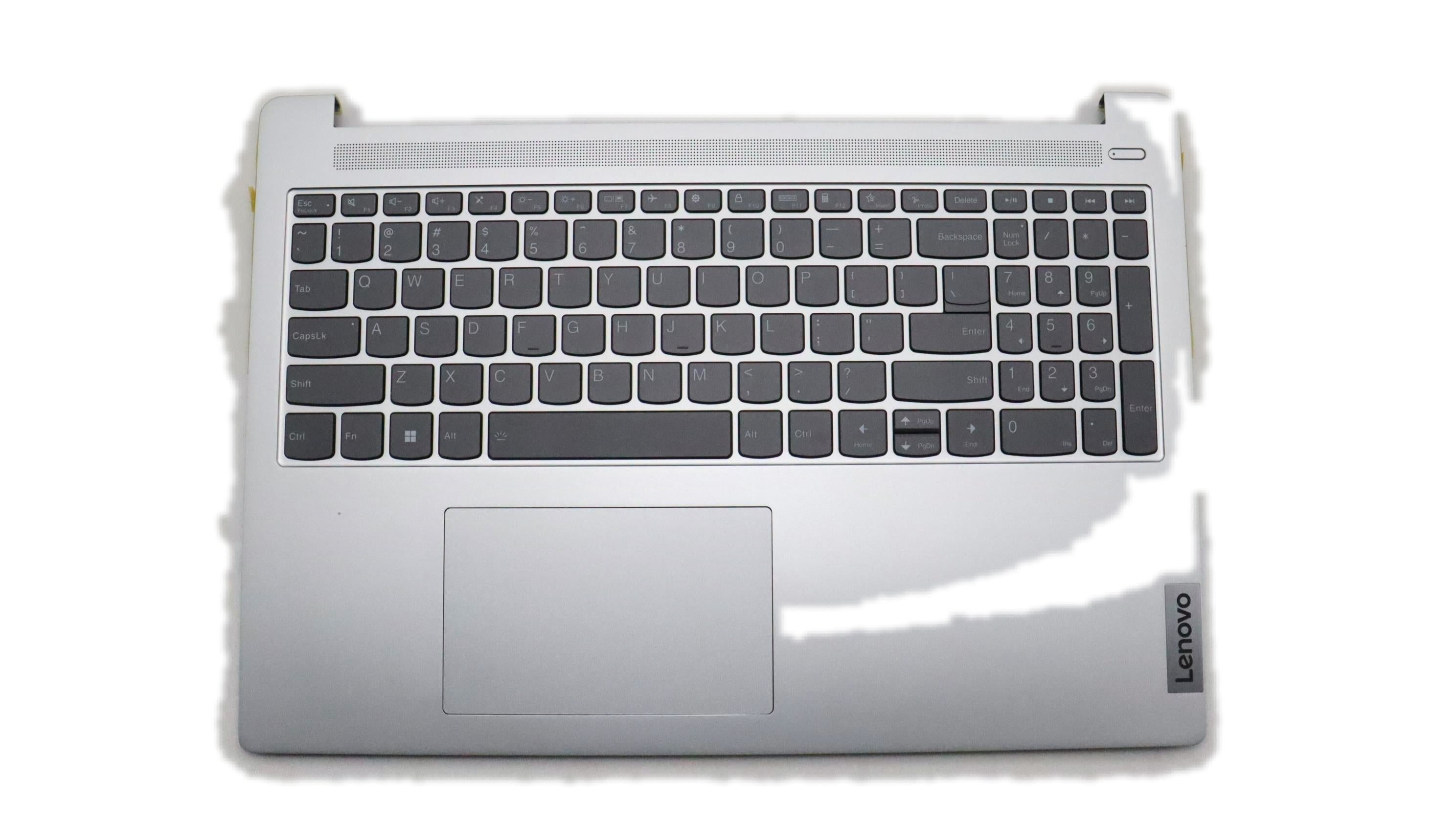 Lenovo IdeaPad Slim 5 16ABR8 Type 82XG C-Cover Palmrest with English Backlight Keyboard Non-Fingerprint Cloud Grey 5CB1L11390