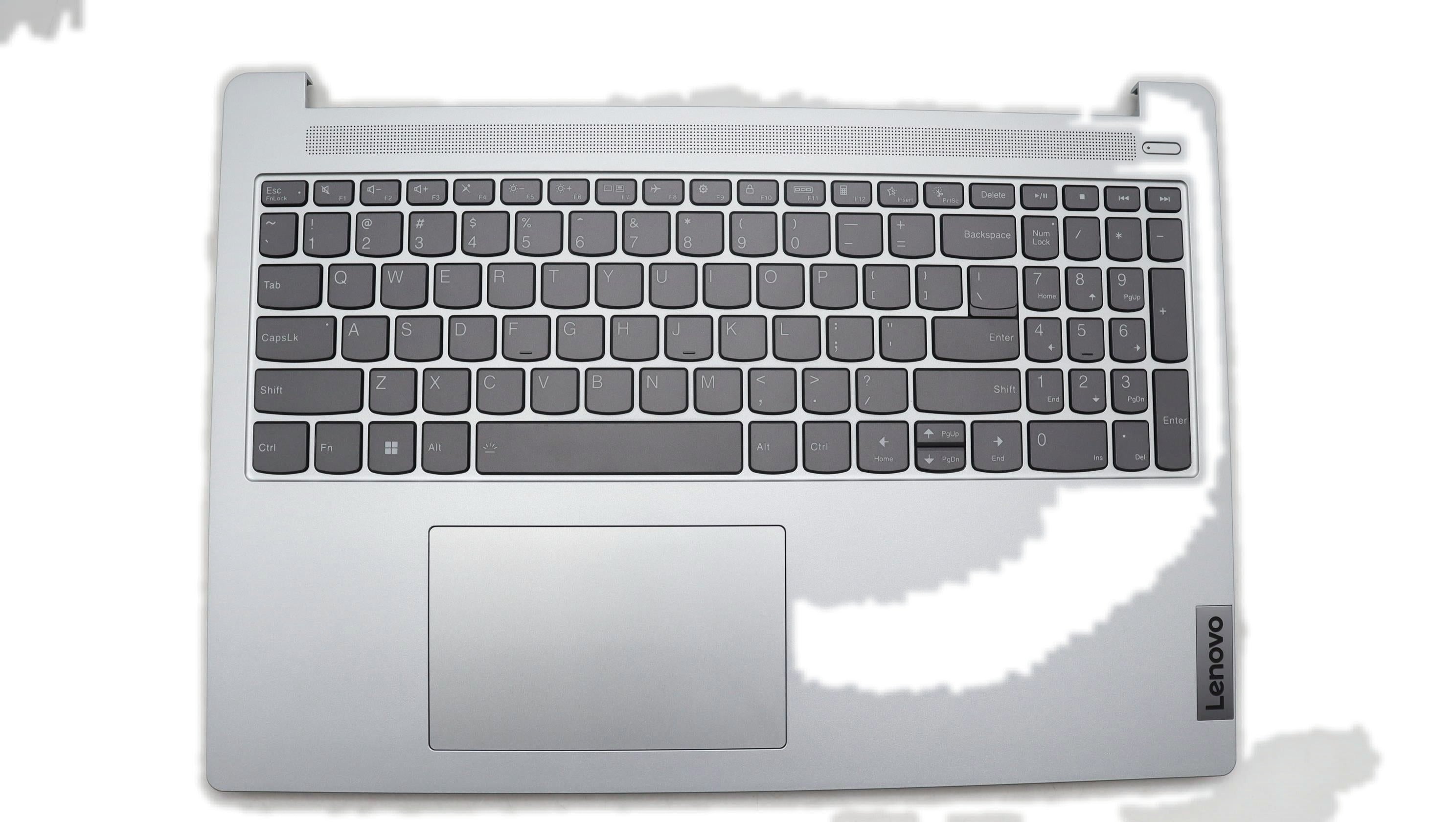 Lenovo IdeaPad Slim 5 16ABR8 Type 82XG C-Cover Palmrest with English Backlight Keyboard Non-Fingerprint Cloud Grey 5CB1L13630