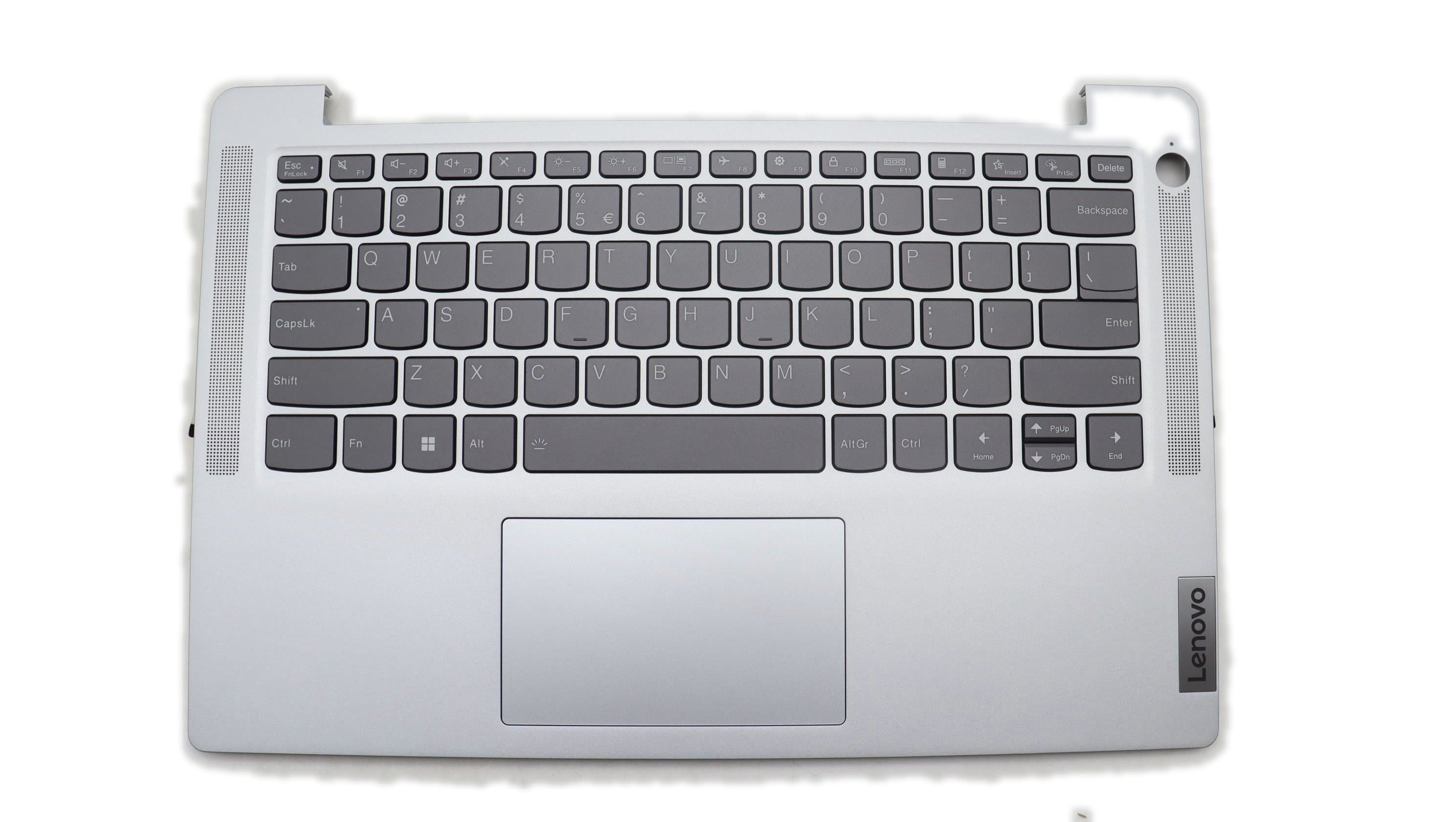 Lenovo IdeaPad Slim 5 Light 14ABR8 Type 82XS C-Cover Palmrest with US English Euro Keyboard Fingerprint 5CB1L16314