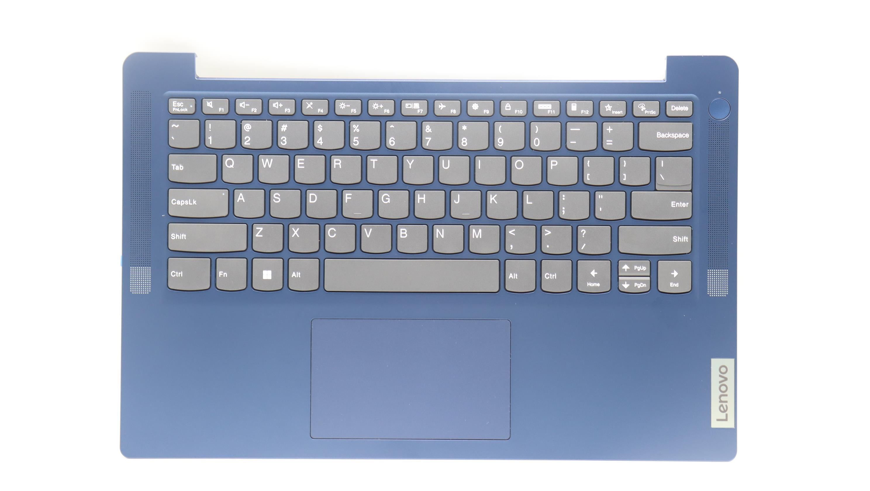 Lenovo IdeaPad Slim 3 14AMN8 Type 82XN C-Cover Palmrest with English Keyboard Non-Fingerprint Abyss Blue 5CB1L30147