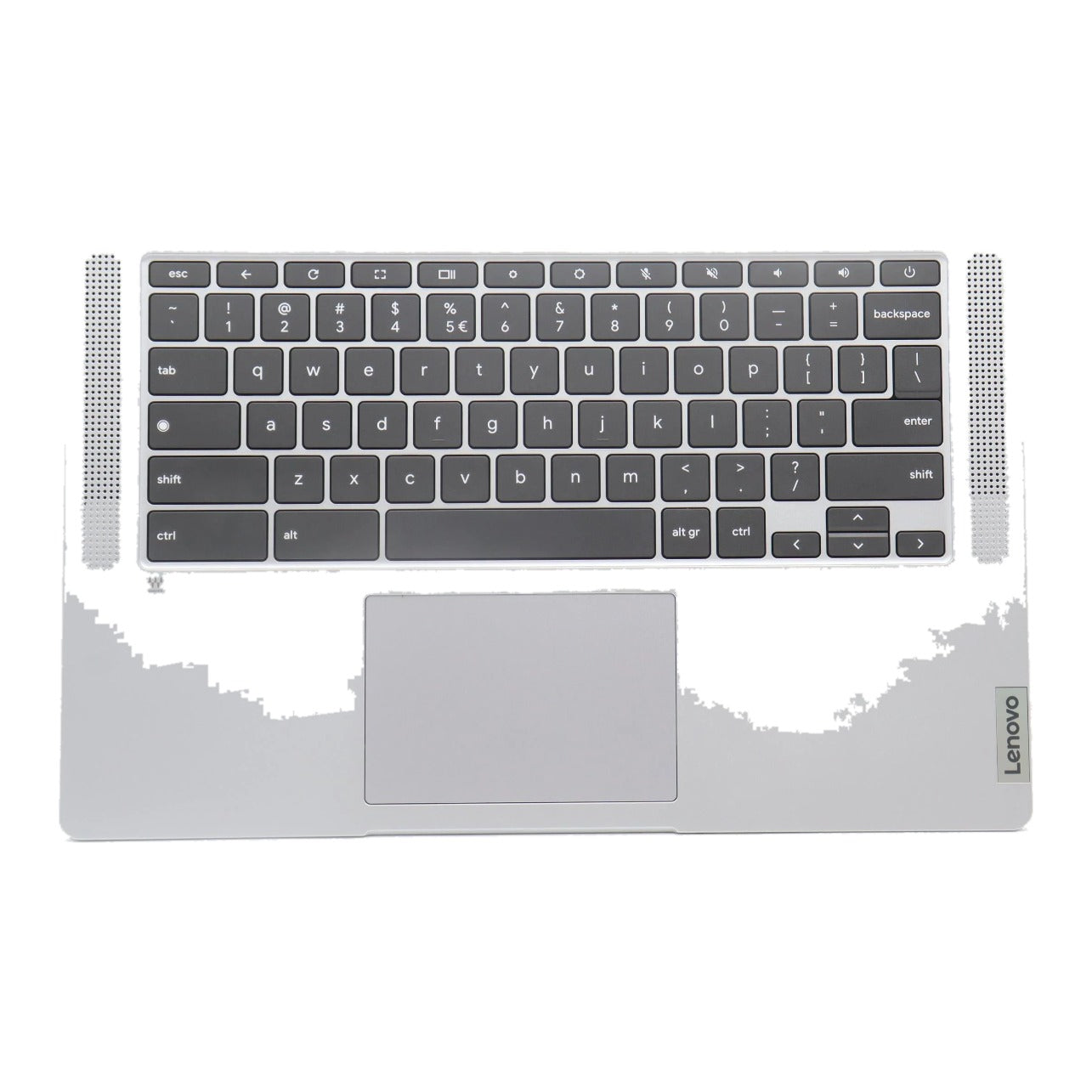Lenovo IdeaPad Slim 3 Chromebook 14M868 Type 82XJ C-Cover with keyboard US English Euro Cloud Grey US 5CB1L30346