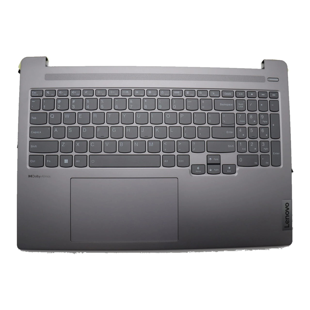 Lenovo IdeaPad Pro 5 16IRH8 Type 83AQ C-Cover with keyboard English Arctic Grey US 5CB1L44959