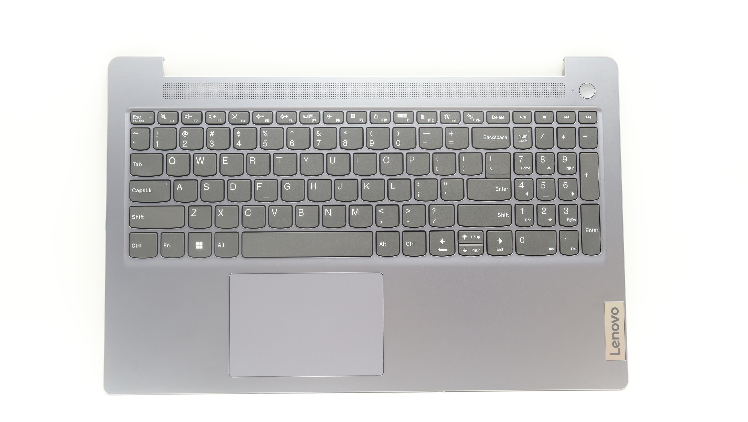 Lenovo IdeaPad Slim 3 15IRU8 Type 82X7 C-Cover with keyboard English Arctic Grey Non-Backlight US 5CB1L45744