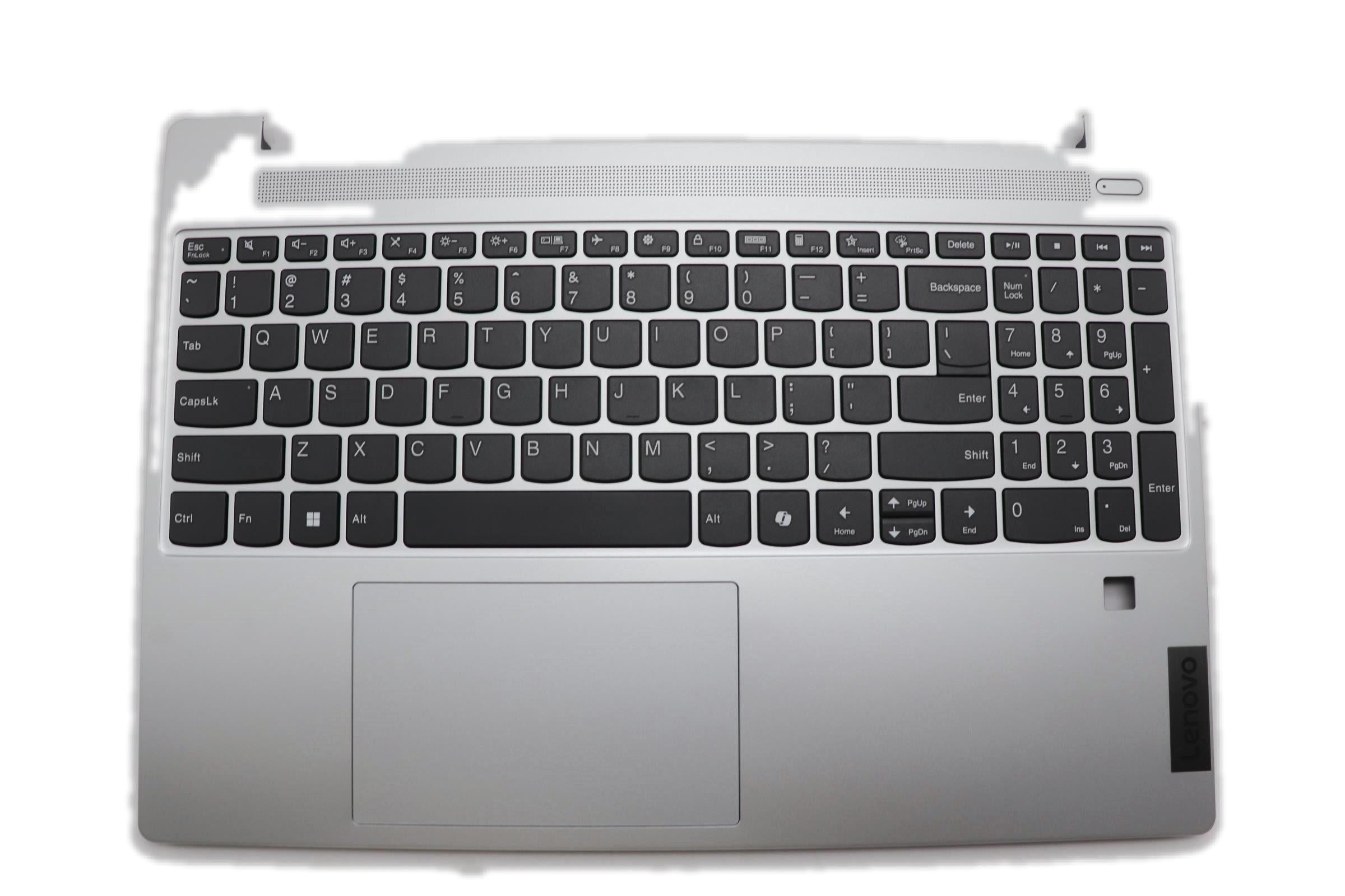 Lenovo IdeaPad Slim 5 15IRH9 Type 83G1 C-Cover Palmrest with English Non-Backlight Keyboard Fingerprint Cloud Grey 5CB1N78916