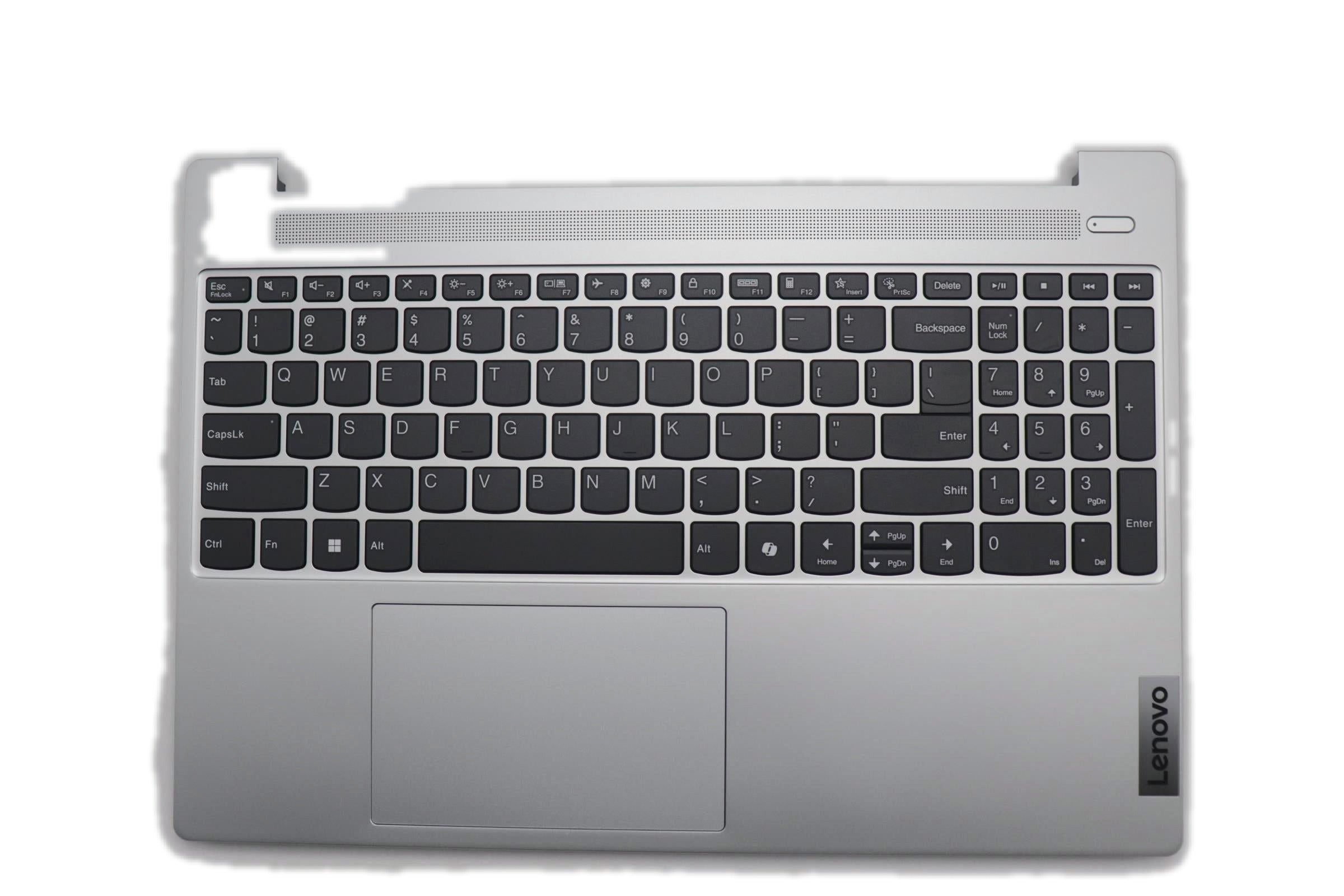 Lenovo IdeaPad Slim 5 15IRH9 Type 83G1 C-Cover Palmrest with English Non-Backlight Keyboard Non-Fingerprint Cloud Grey 5CB1N78946