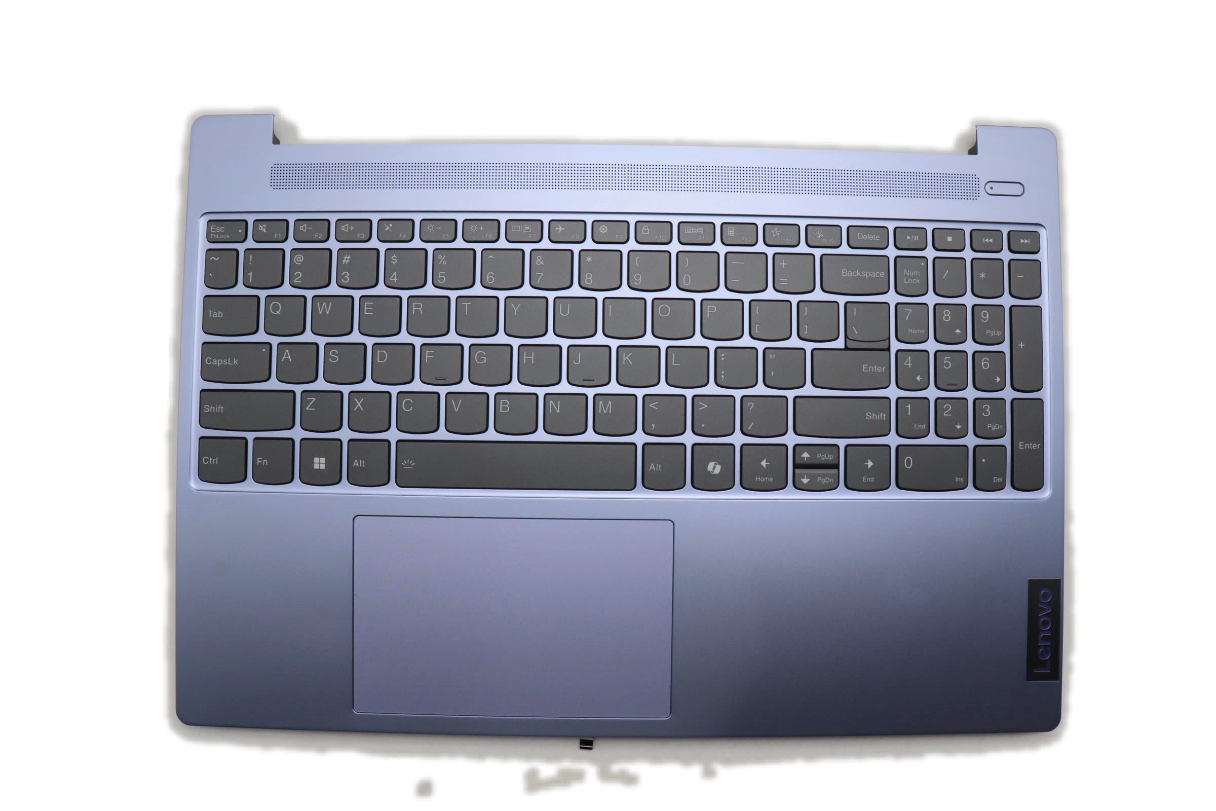 Lenovo IdeaPad Slim 5 15IRH9 Type 83G1 C-Cover Palmrest with English Violet Backlight Keyboard Non-Fingerprint 5CB1P00778