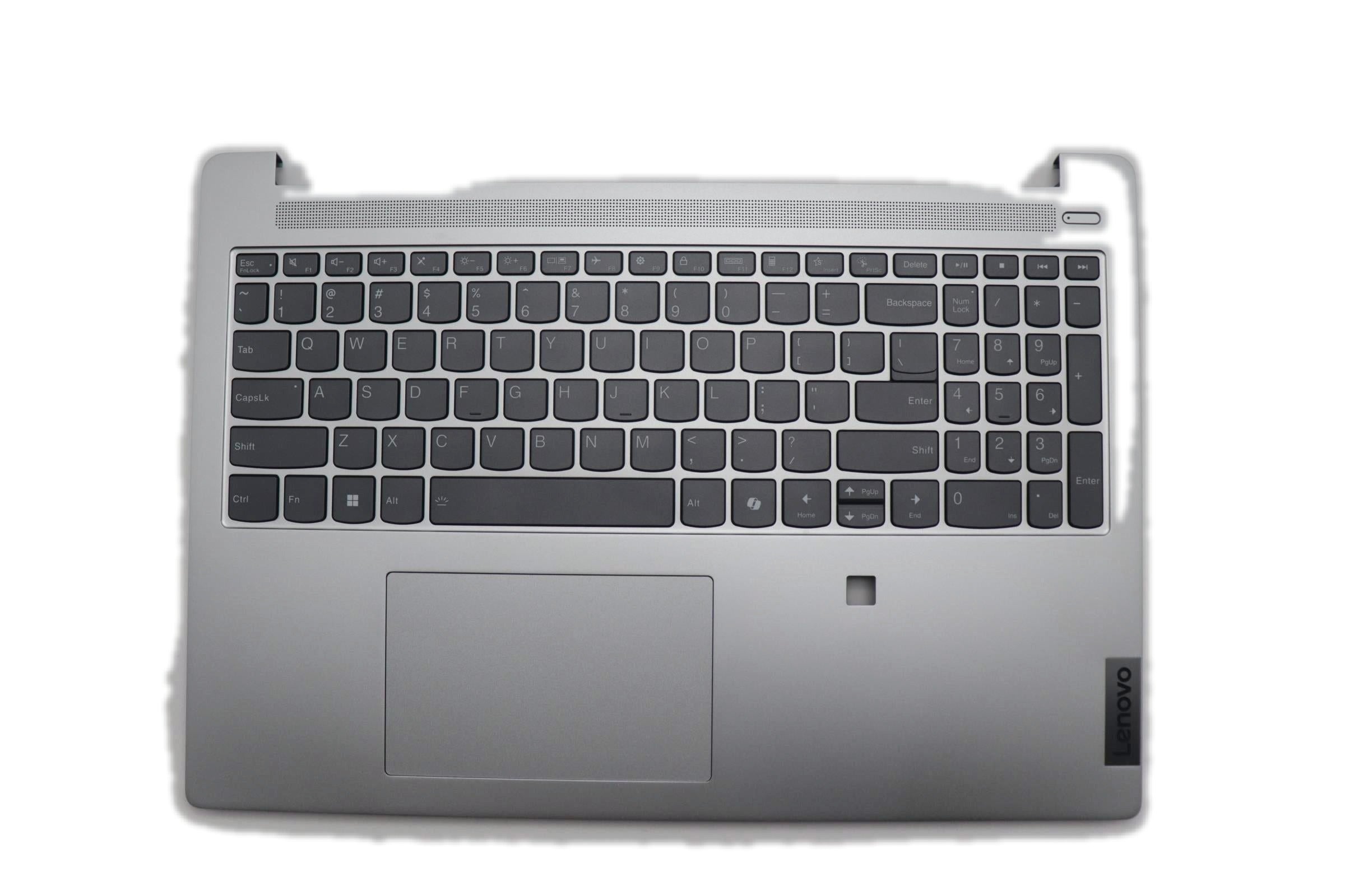 Lenovo IdeaPad Slim 5 16AHP9 Type 83DD C-Cover Palmrest with English Backlight Keyboard Fingerprint Cloud Grey 5CB1P33441