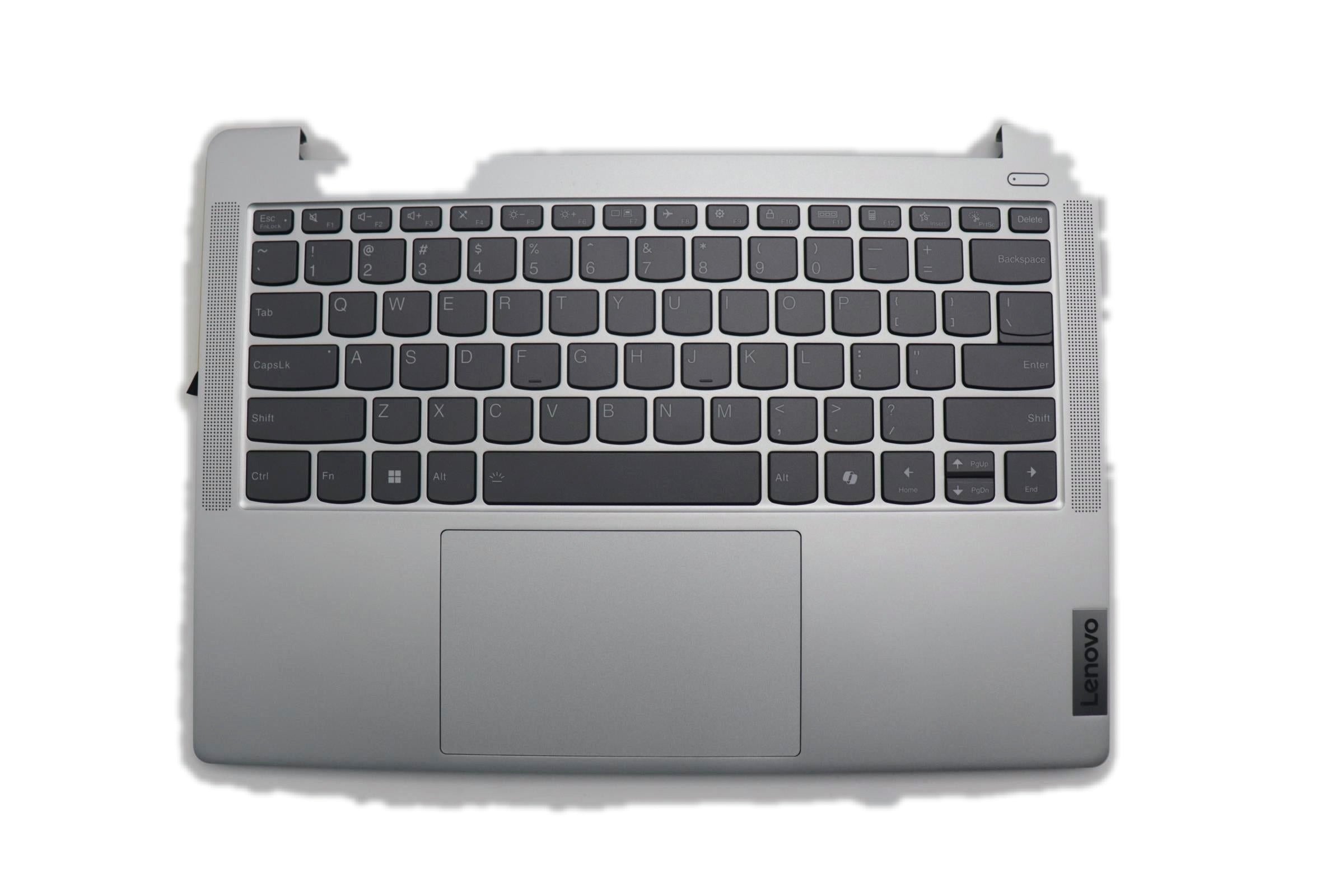 Lenovo IdeaPad Slim 5 14AHP9 Type 83DB C-Cover Palmrest with English Backlight Keyboard Non-Fingerprint Cloud Grey 5CB1P49000