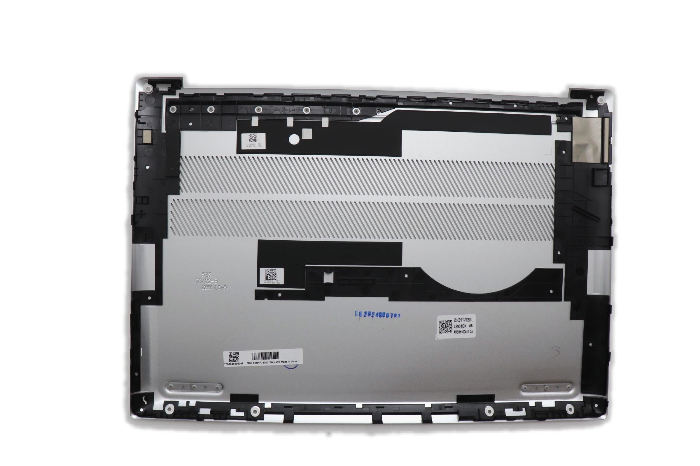 Lenovo IdeaPad Slim 5 14Q8X9 Type 83HL Bottom Base Cover 83HL Aluminum Cloud Grey 5CB1P74780