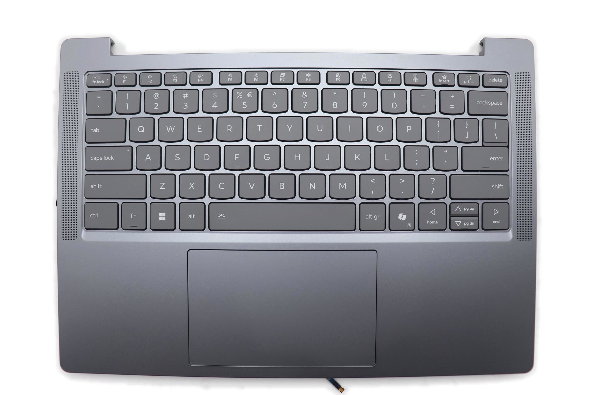 Lenovo IdeaPad Slim 3 14IRH10 Type 83K0 C-Cover with Keyboard US English Euro Luna Grey Backlight 5CB1Q62706