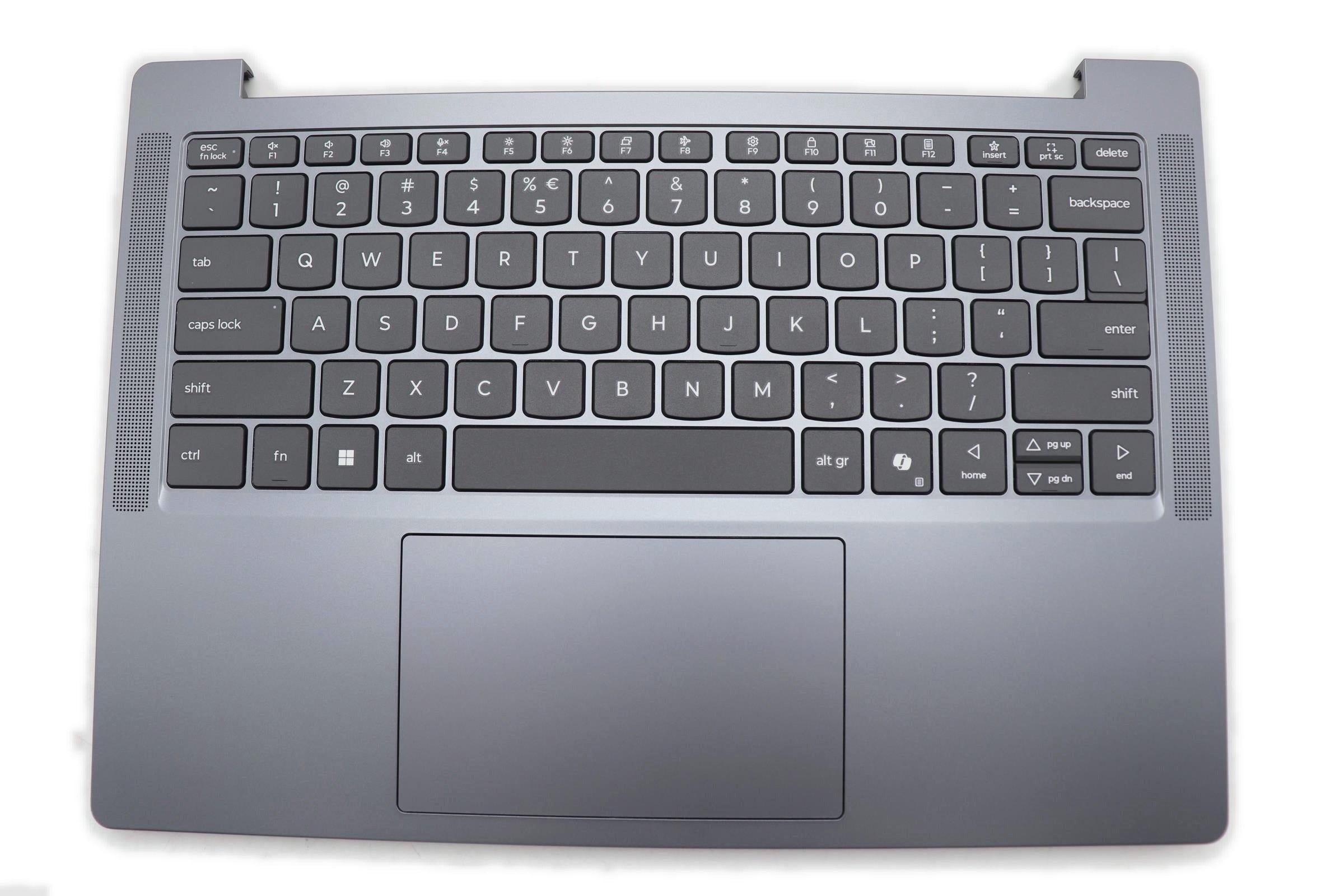 Lenovo IdeaPad Slim 3 14IRH10 Type 83K0 C-Cover with Keyboard US English Euro Luna Grey Non-Backlight 5CB1Q62819