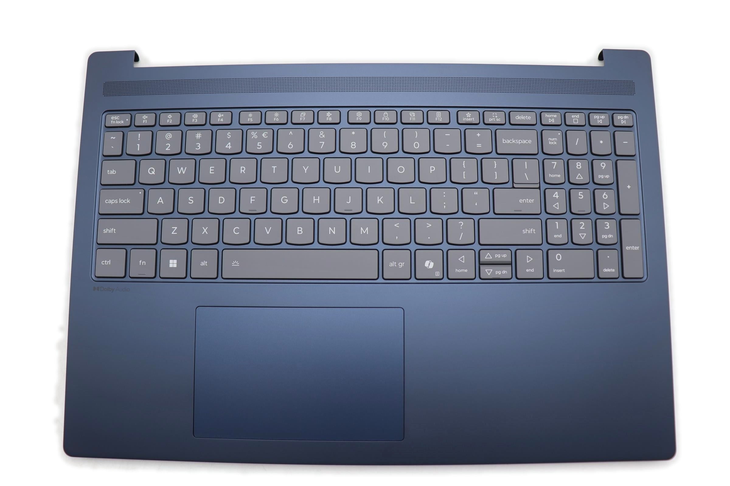 Lenovo IdeaPad Slim 5 16AKP10 Type 83HY C-Cover with Keyboard US English Euro Cosmic Blue Backlight for 4-Cell Battery 5CB1R08026