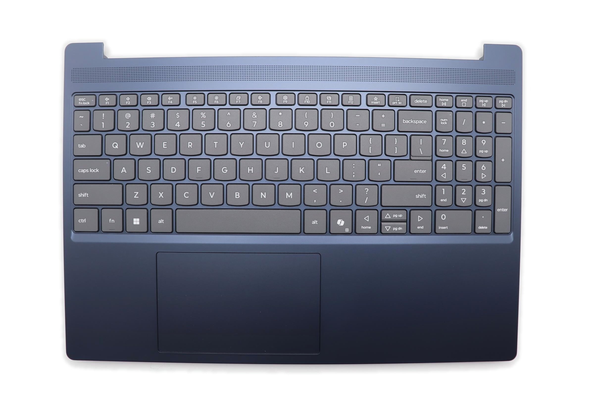 Lenovo IdeaPad Slim 3 15IRH10 Type 83K1 C-Cover with Keyboard US English Cosmic Blue Non-Backlight 5CB1R09023