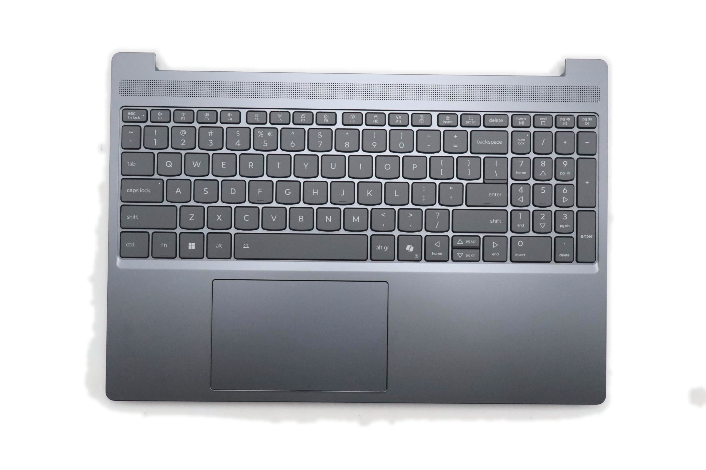 Lenovo IdeaPad Slim 3 15ARP10 Type 83K7 C-Cover with Keyboard US English Euro Luna Grey Backlight 5CB1R27816