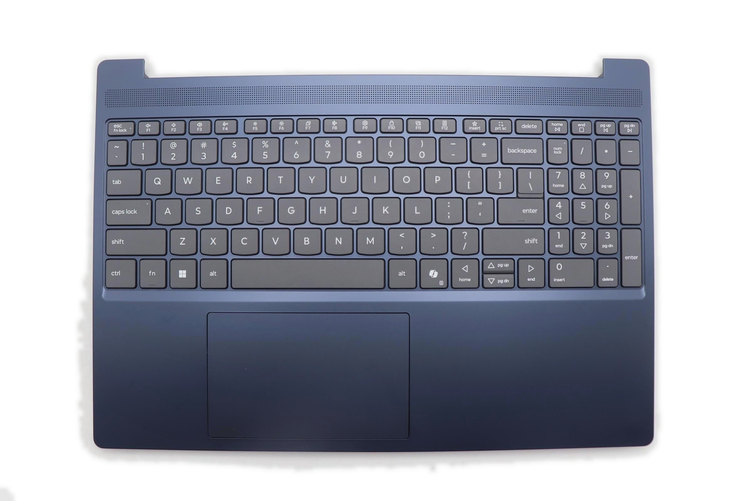 Lenovo IdeaPad Slim 3 15ARP10 Type 83K7 C-Cover with Keyboard US English Cosmic Blue Non-Backlight 5CB1R27840