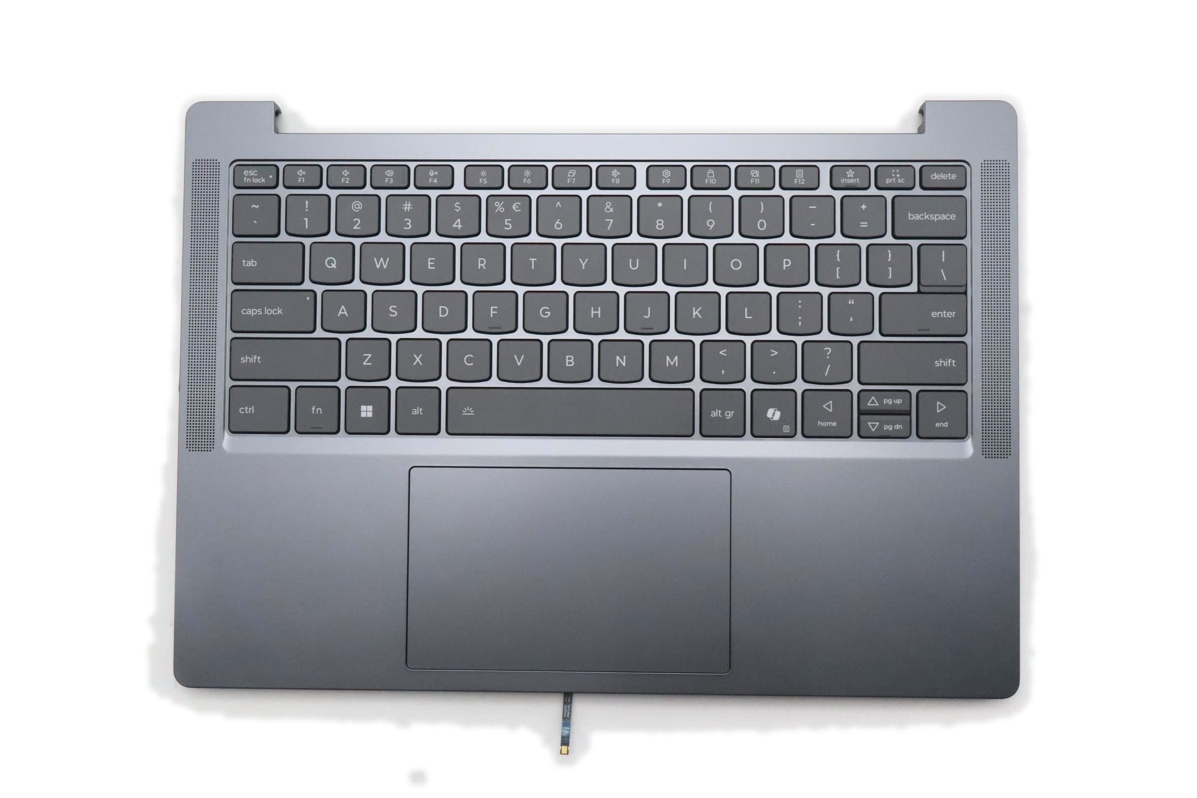 Lenovo IdeaPad Slim 3 14AHP10 Type 83K9 C-Cover with Keyboard US English Euro Luna Grey Backlight 5CB1R29692