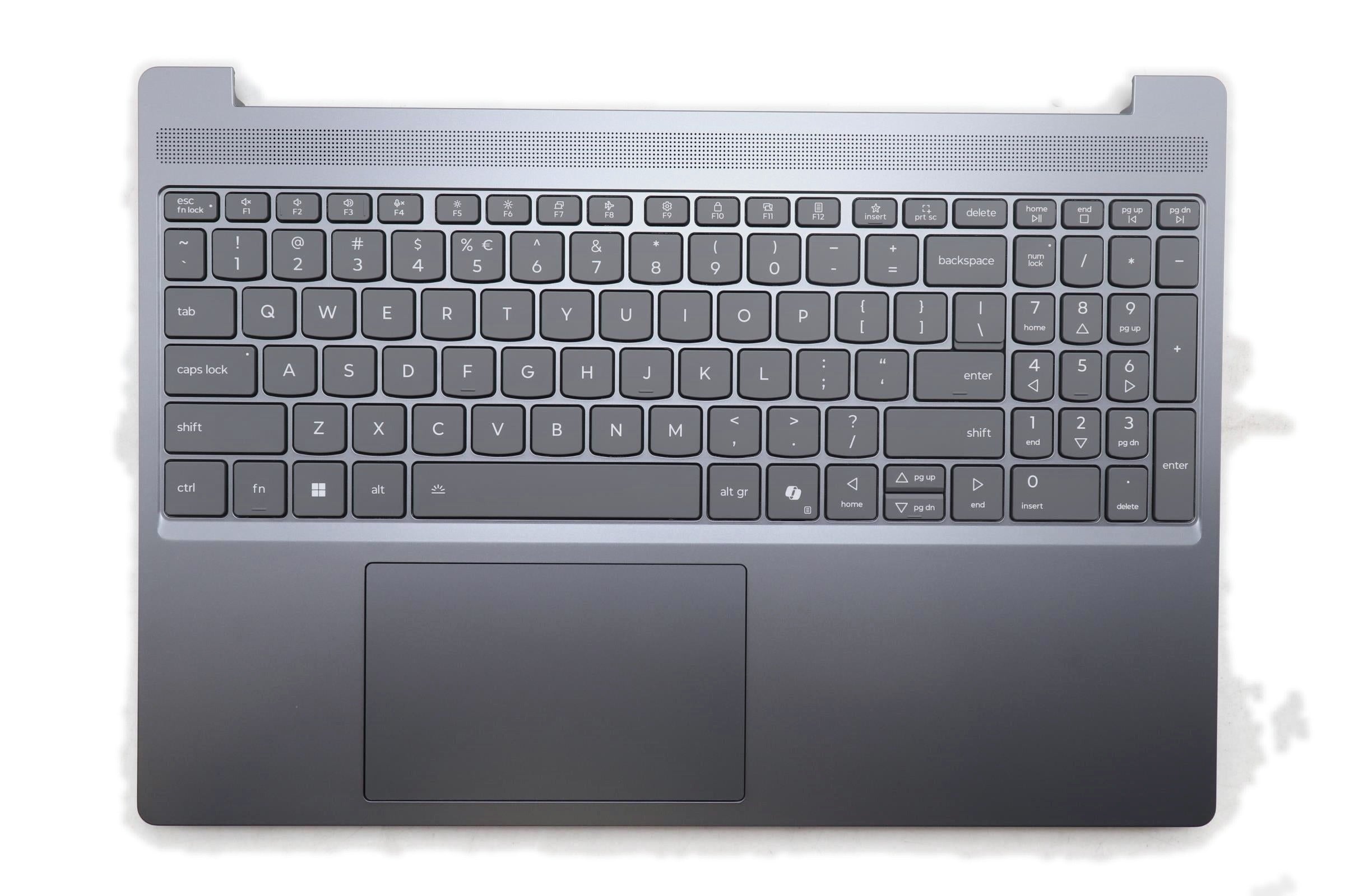 Lenovo IdeaPad Slim 3 15AHP10 Type 83KA C-Cover with Keyboard US English Euro Luna Grey Backlight 5CB1R30150