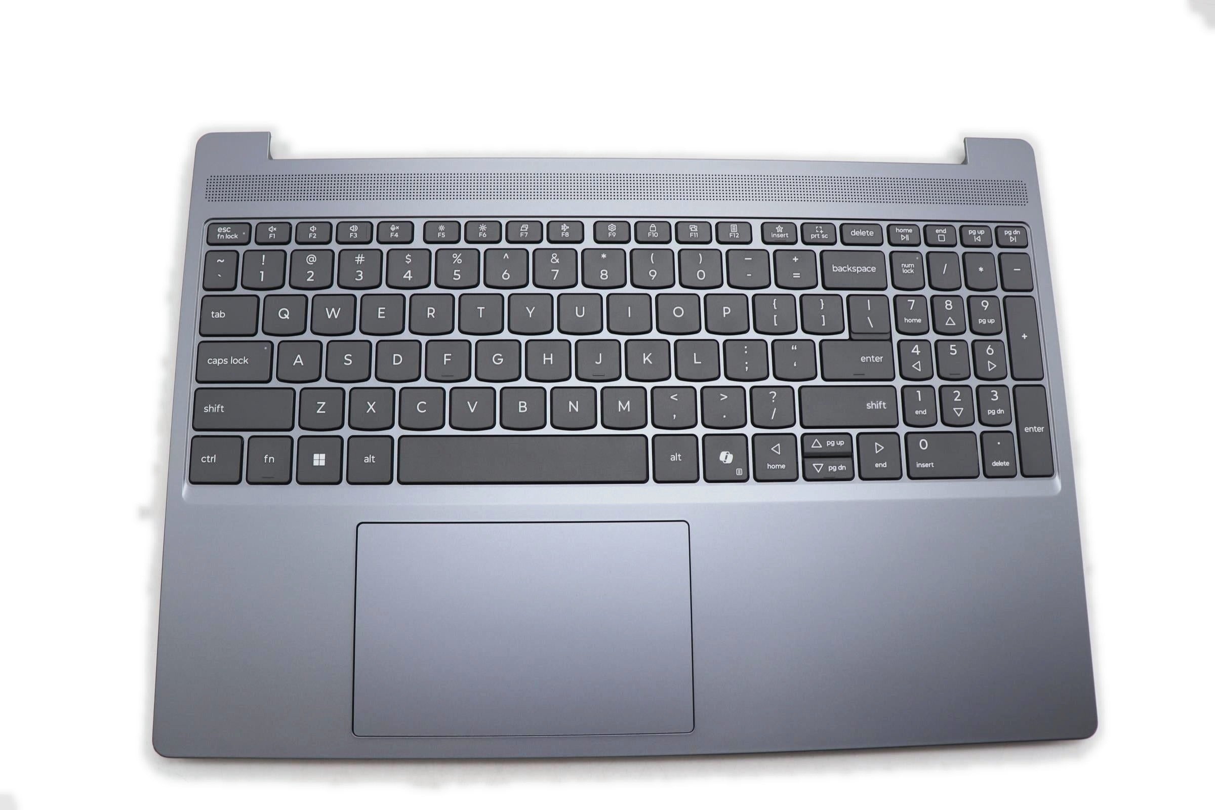 Lenovo IdeaPad Slim 3 15AHP10 Type 83KA C-Cover with Keyboard US English Luna Grey Non-Backlight 5CB1R30210
