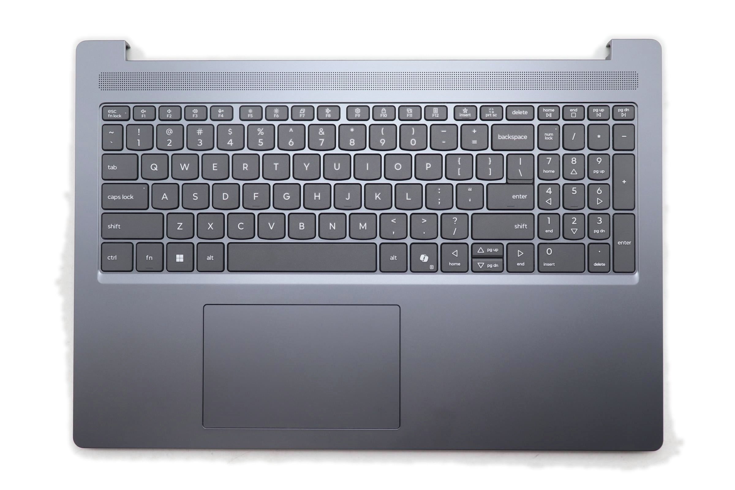 Lenovo IdeaPad Slim 3 16AHP10 Type 83KB C-Cover with Keyboard US English Luna Grey Non-Backlight 5CB1R30471