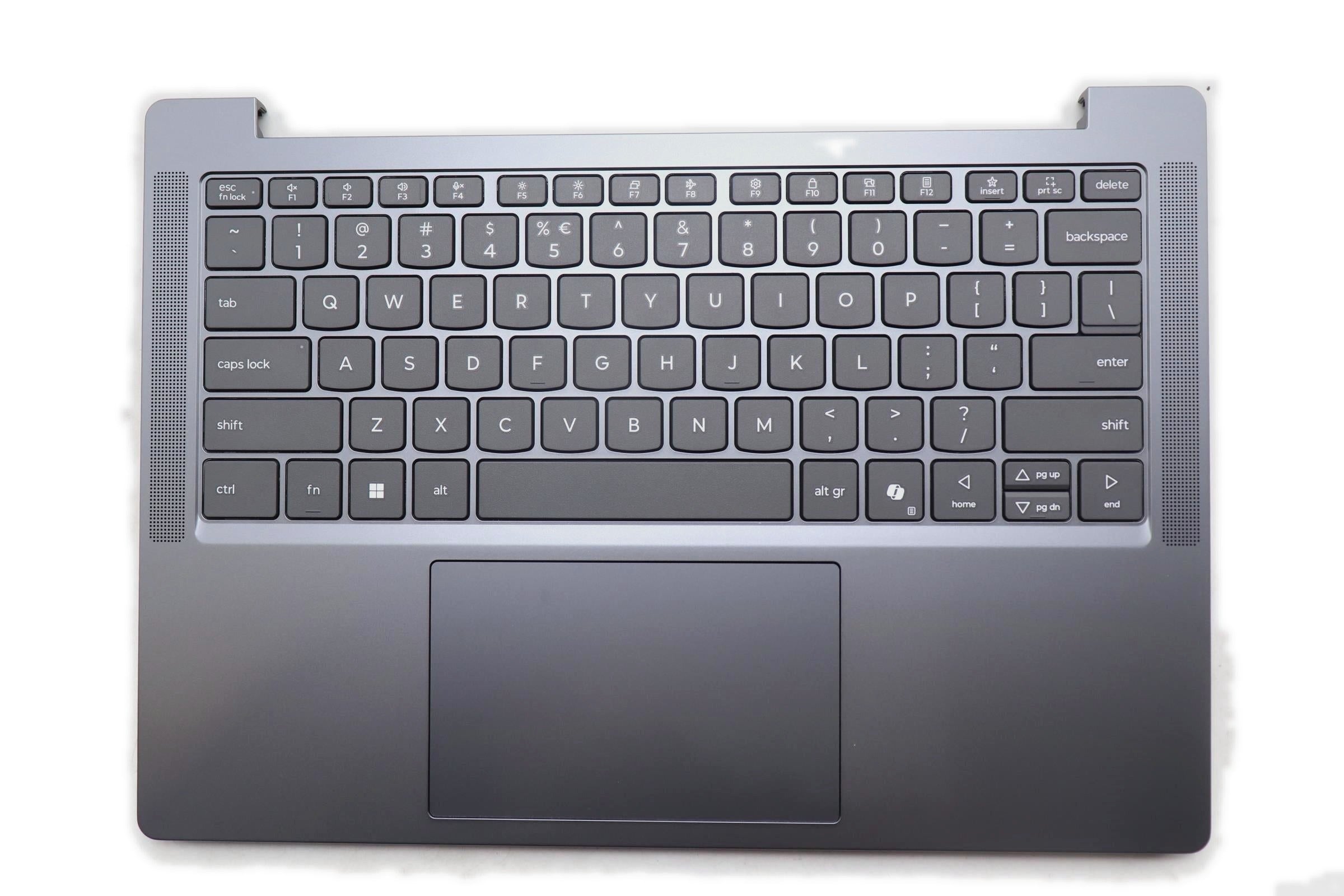 Lenovo IdeaPad Slim 3 14IRH10R Type 83K3 C-Cover with Keyboard US English Euro Luna Grey Non-Backlight 5CB1R31594