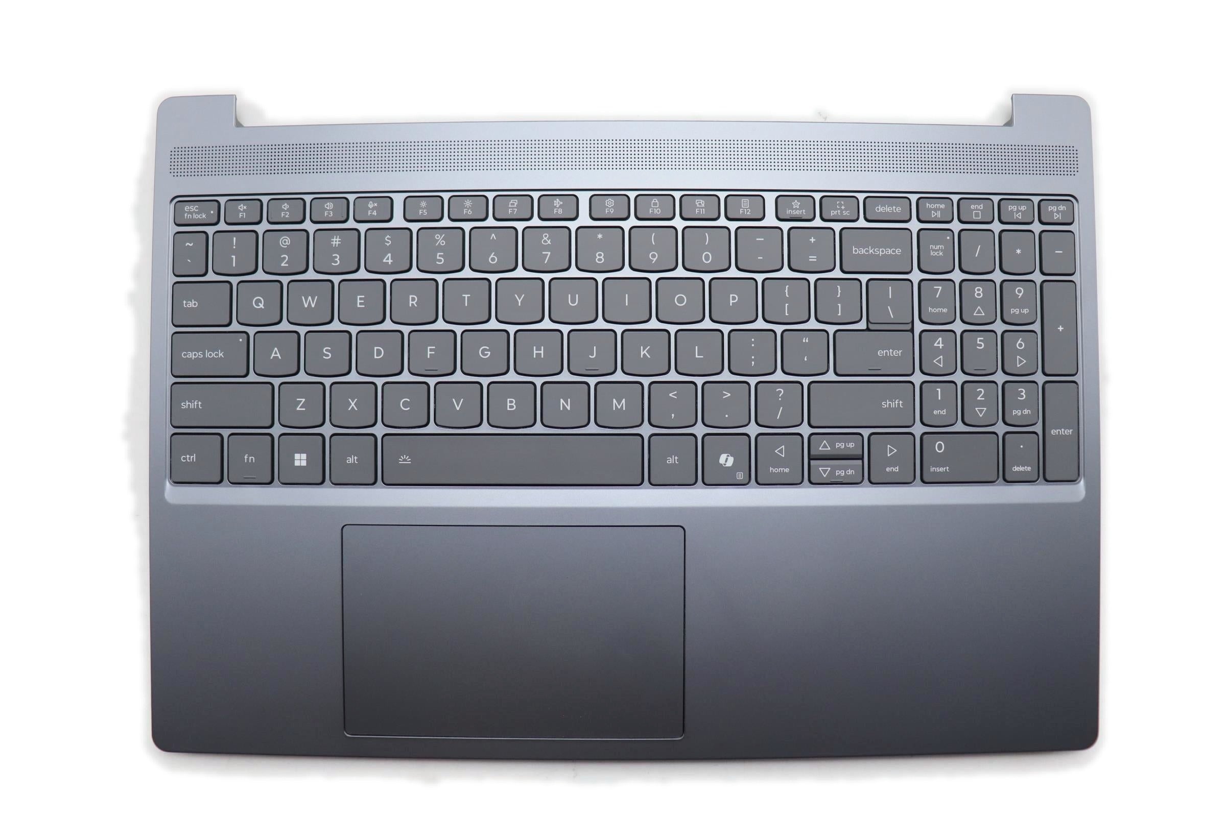 Lenovo IdeaPad Slim 3 15IRH10R Type 83K4 C-Cover with Keyboard US English Luna Grey Backlight 5CB1R32359