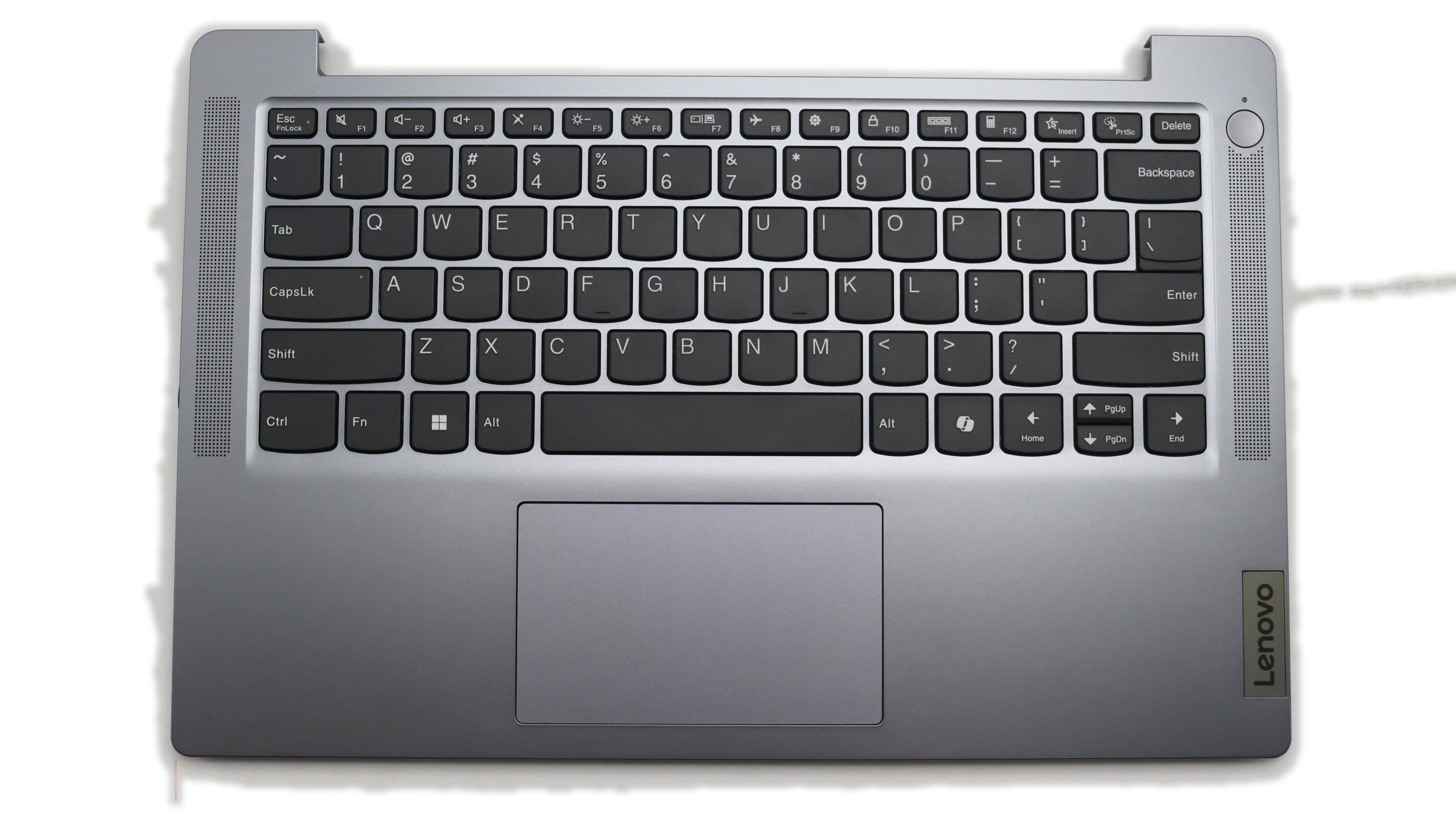 Lenovo IdeaPad Slim 3 14ITN9 Type 83L6 C-Cover Palmrest with English Non-Backlight Keyboard Non-Fingerprint Arctic Grey 5CB1R48872