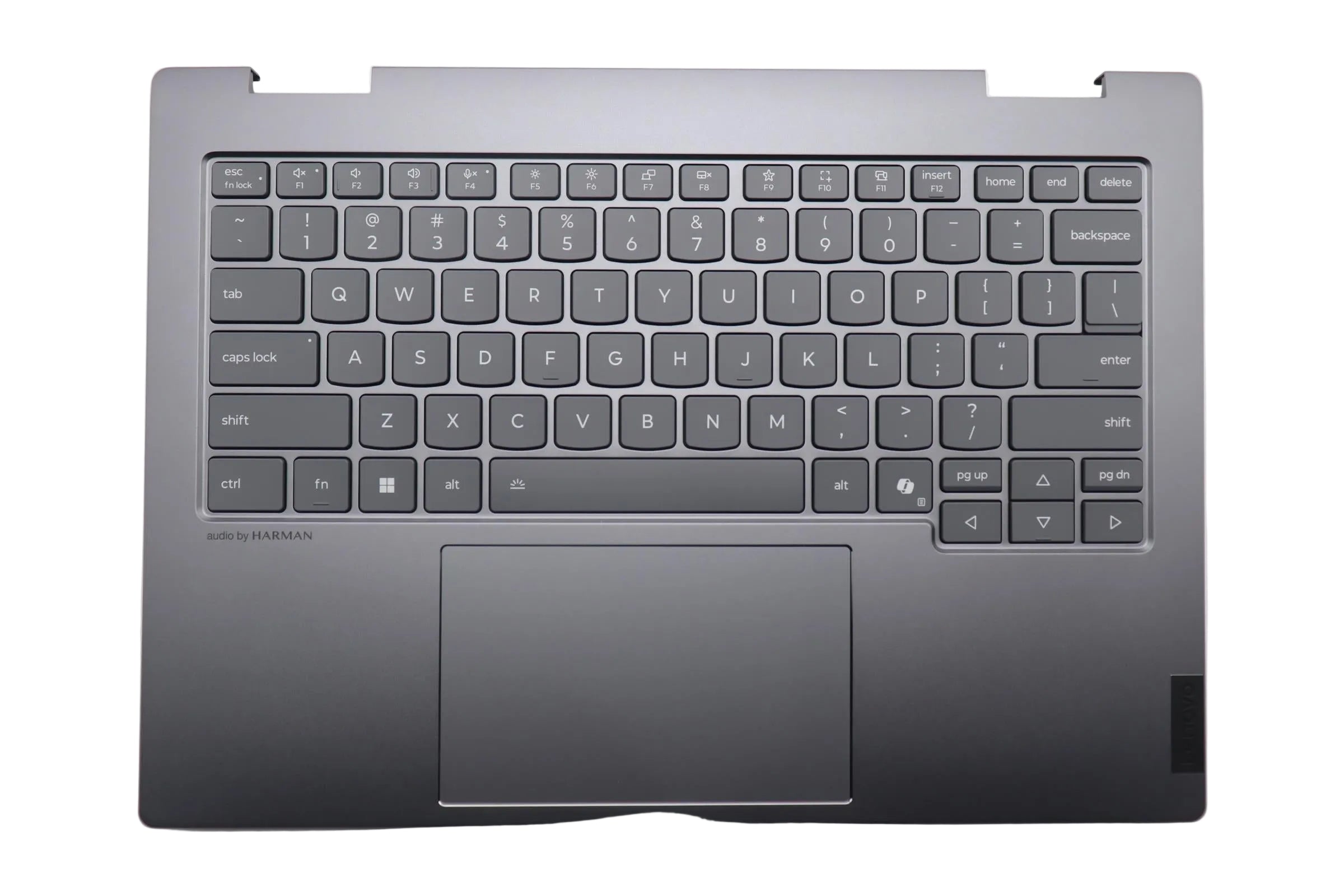 Lenovo ThinkBook 14 2-in-1 G5 IAU Palmrest C-Cover with US Backlit Keyboard Luna Grey 5CB1R70698