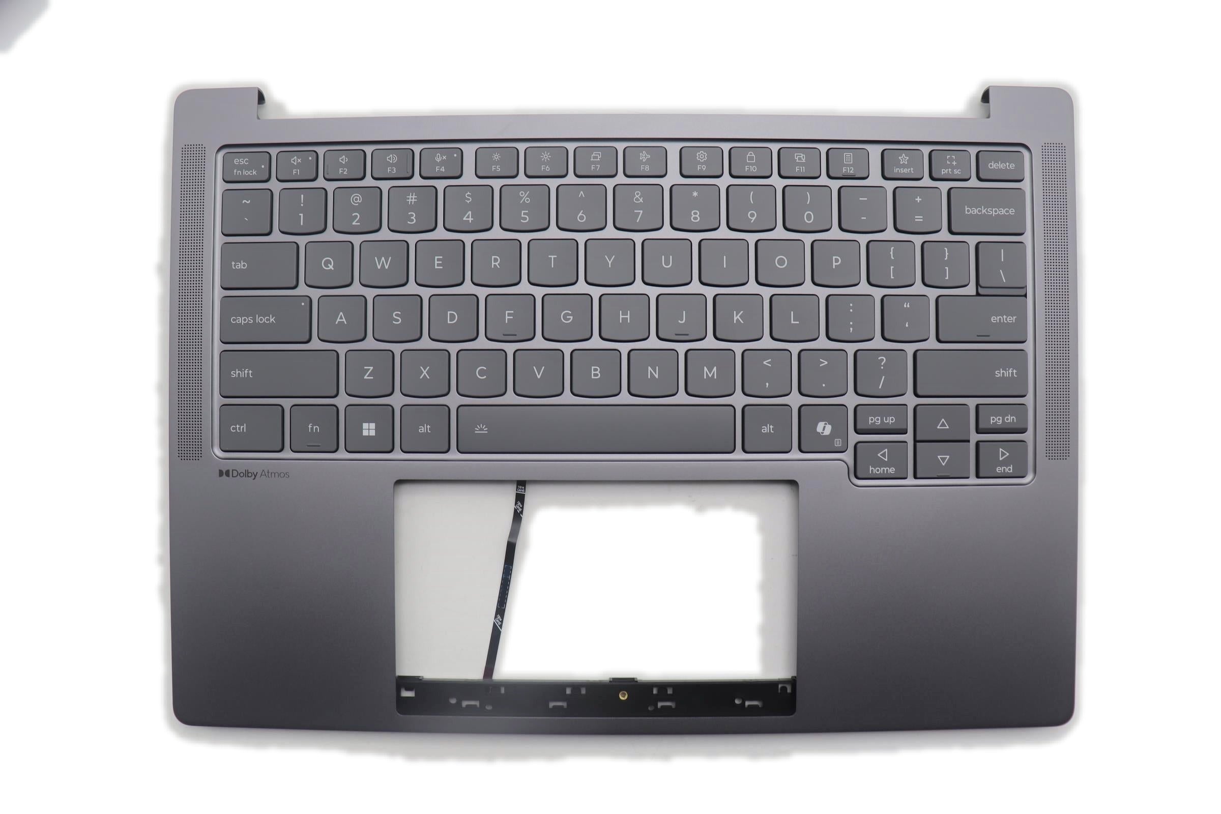Lenovo IdeaPad Pro 5 14AKP10 Type 83JL C-Cover with Keyboard US English Luna Grey 5CB1R71148