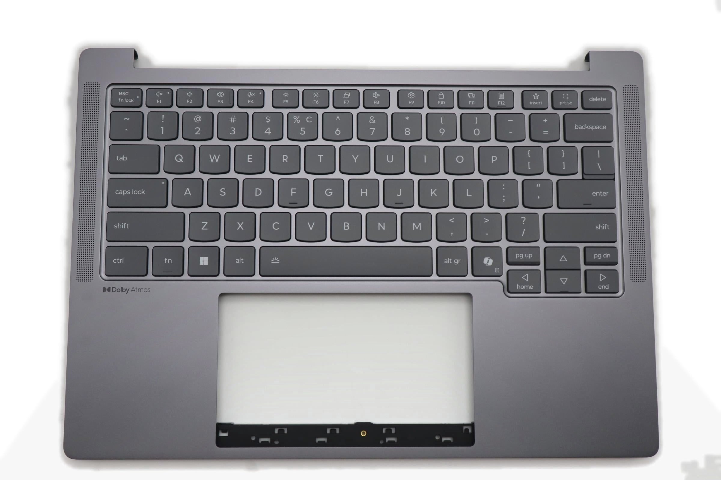 Lenovo IdeaPad Pro 5 14AKP10 Type 83JL C-Cover with Keyboard US English Euro Luna Grey 5CB1R71150