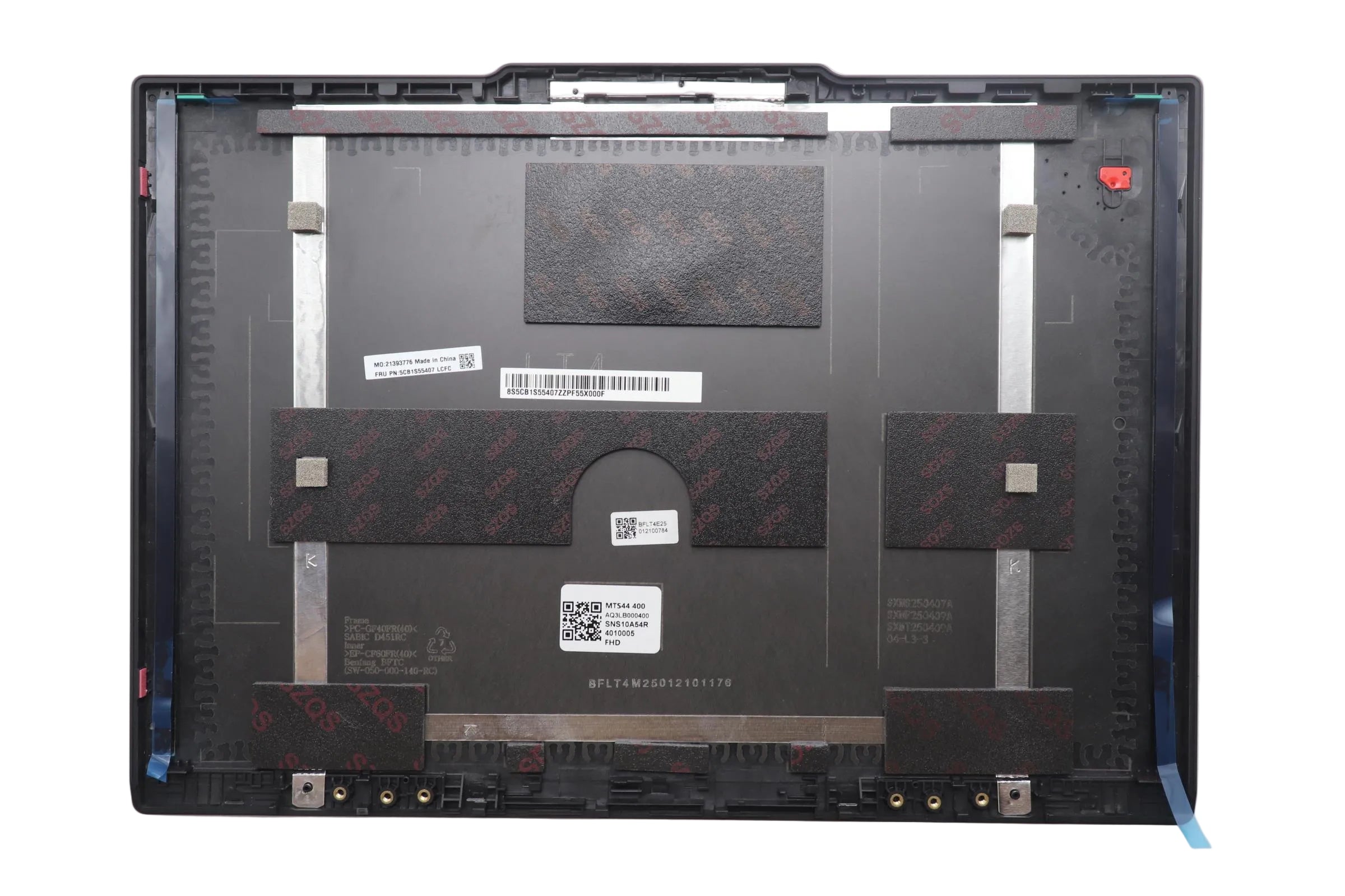 Lenovo ThinkPad T14s Gen 6 LCD Back Cover A-Cover Black CFRP 5CB1S55407