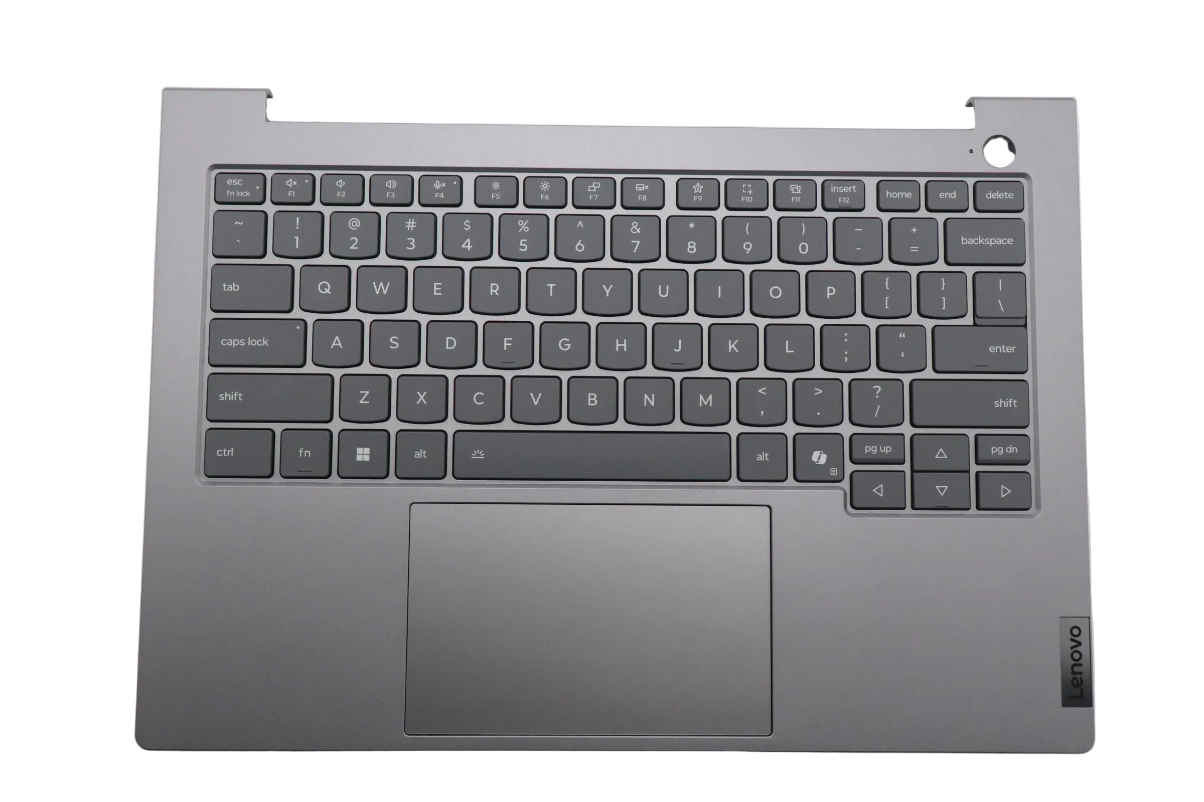 Lenovo ThinkBook 14 G9 IRL Palmrest C-Cover with US Backlit Keyboard Arctic Grey 5CB1T53002