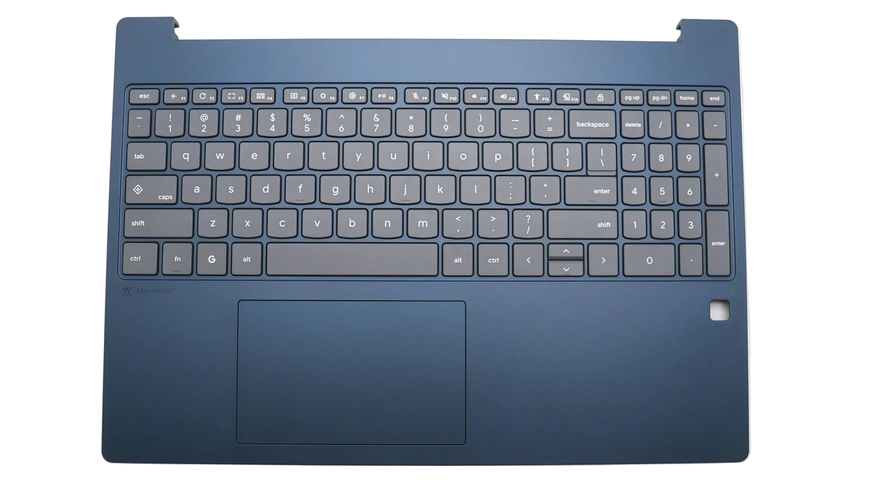 Lenovo Chrome 15ITN10 Palmrest C-Cover with US Keyboard Cosmic Blue with Fingerprint 5CB1U51872
