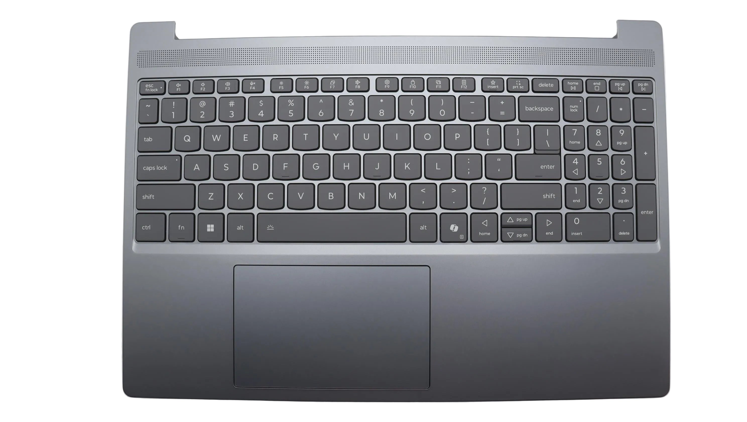 Lenovo IdeaPad Slim 3 15IPH11 Palmrest C-Cover with US Backlit Keyboard Luna Grey 5CB1U66451