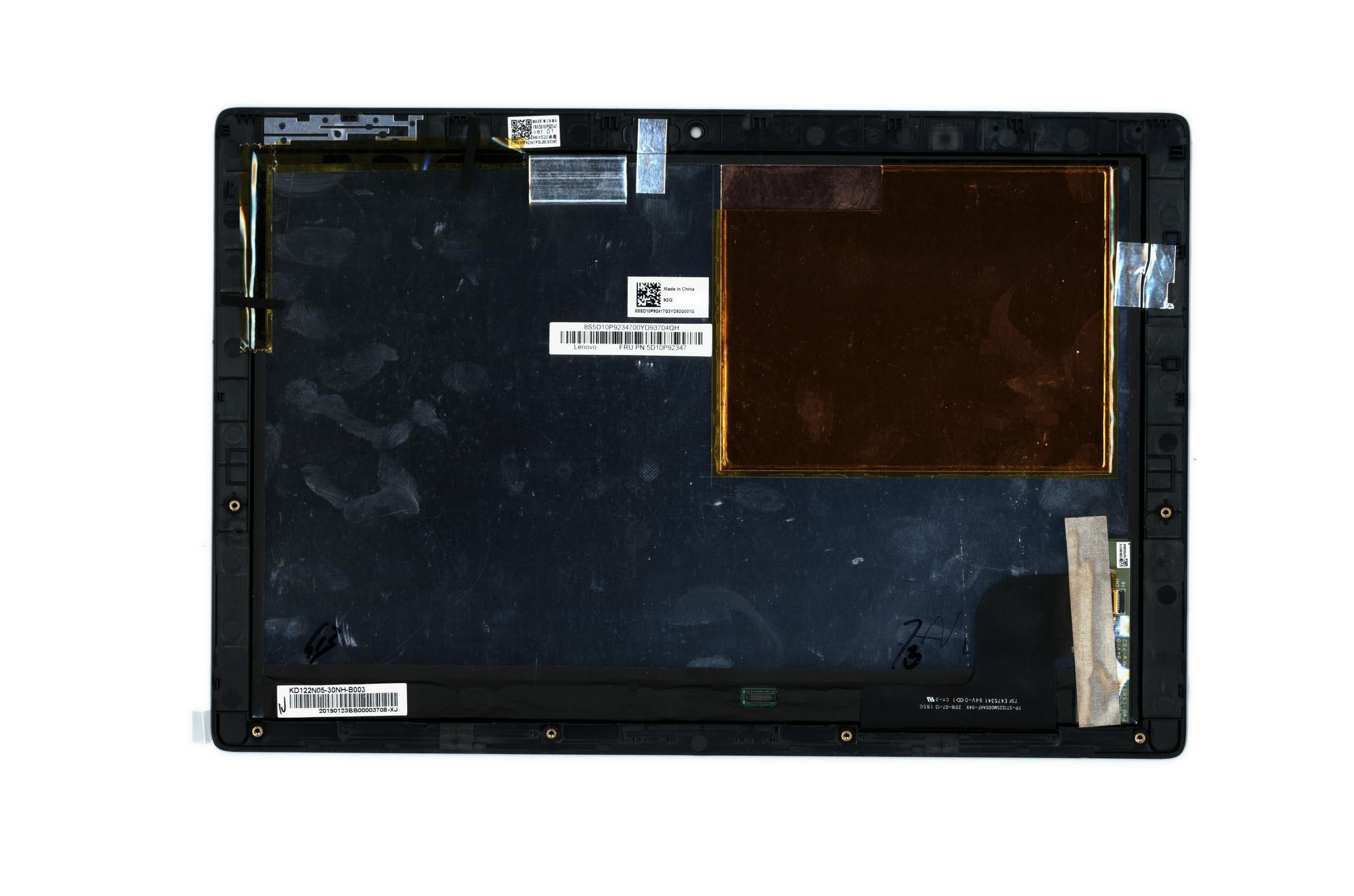 Lenovo Miix 520-12IKB Type 81CG LCD Assembly LCD Module 3N81CG W/TP/Bezel LTE 5D10P92347