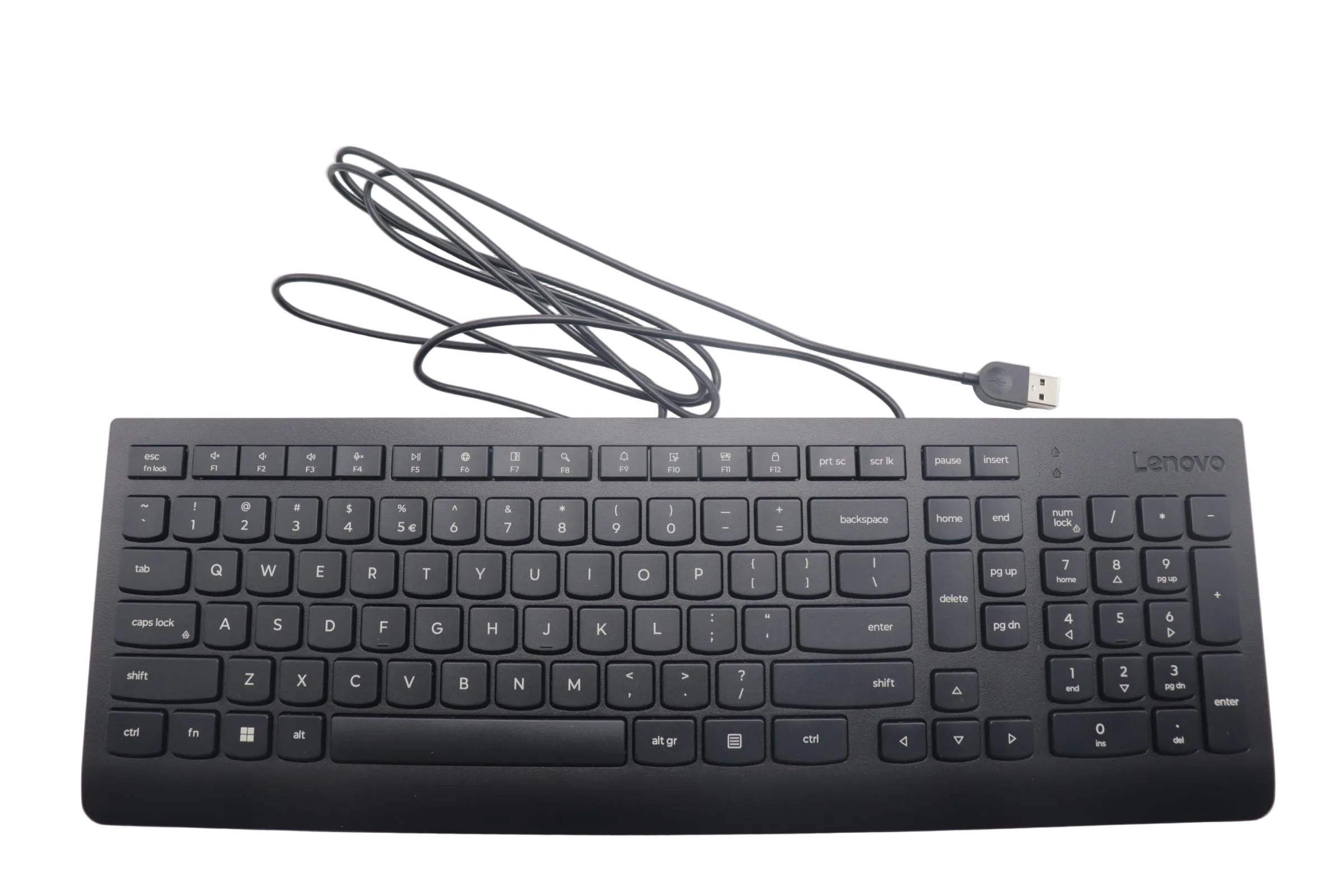 Lenovo IdeaCentre AIO 3 27IRH9 Type F0HM USB Keyboard US English Euro Black 5D50U84606