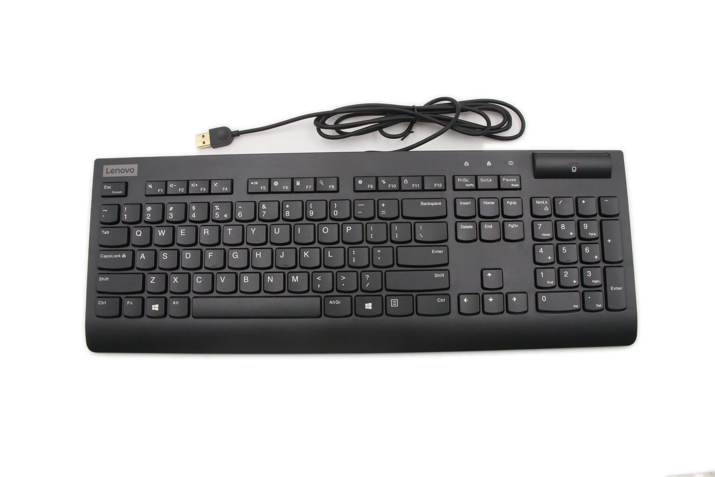 Lenovo ThinkCentre M80t Desktop Smartcard Wired Keyboard USA English 5D51B69433