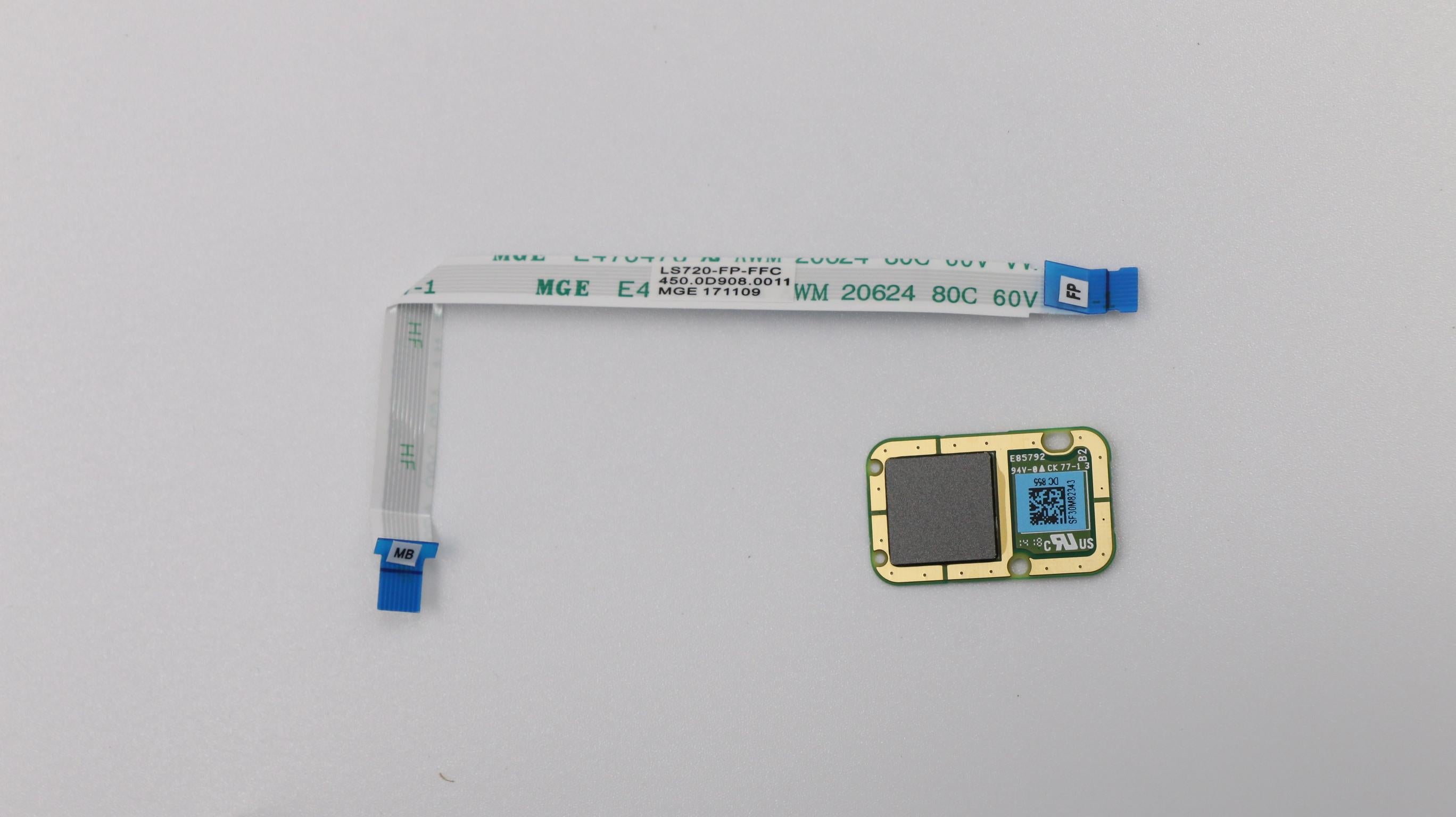 Lenovo ideapad 720S-15IKB / ideapad 720S Touch-15IKB FP Board W 81AC IG W/Cable 5F30Q62189