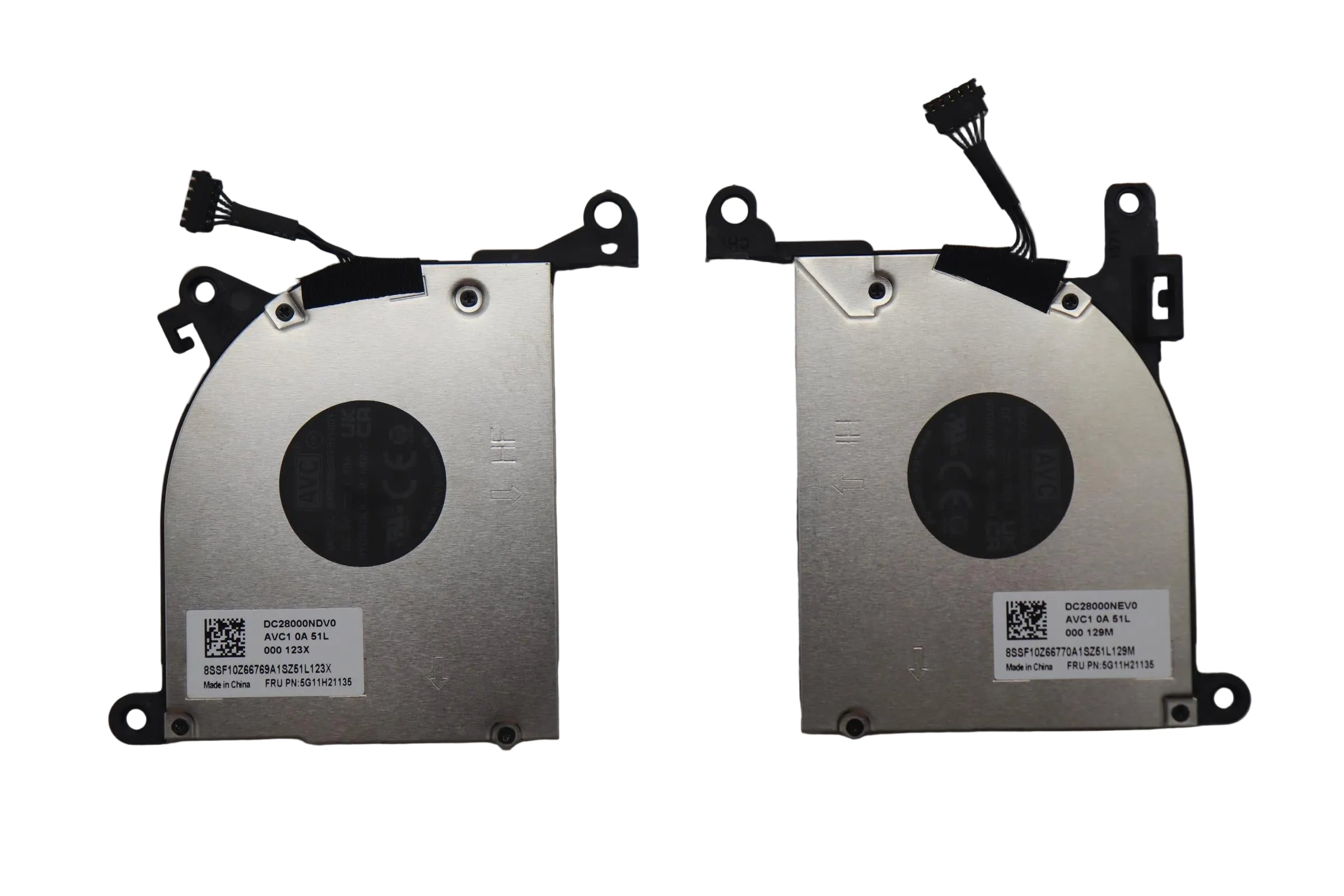 Lenovo ThinkPad X9-15 Gen 1 CPU Cooling Fans Left and Right 5G11H21135