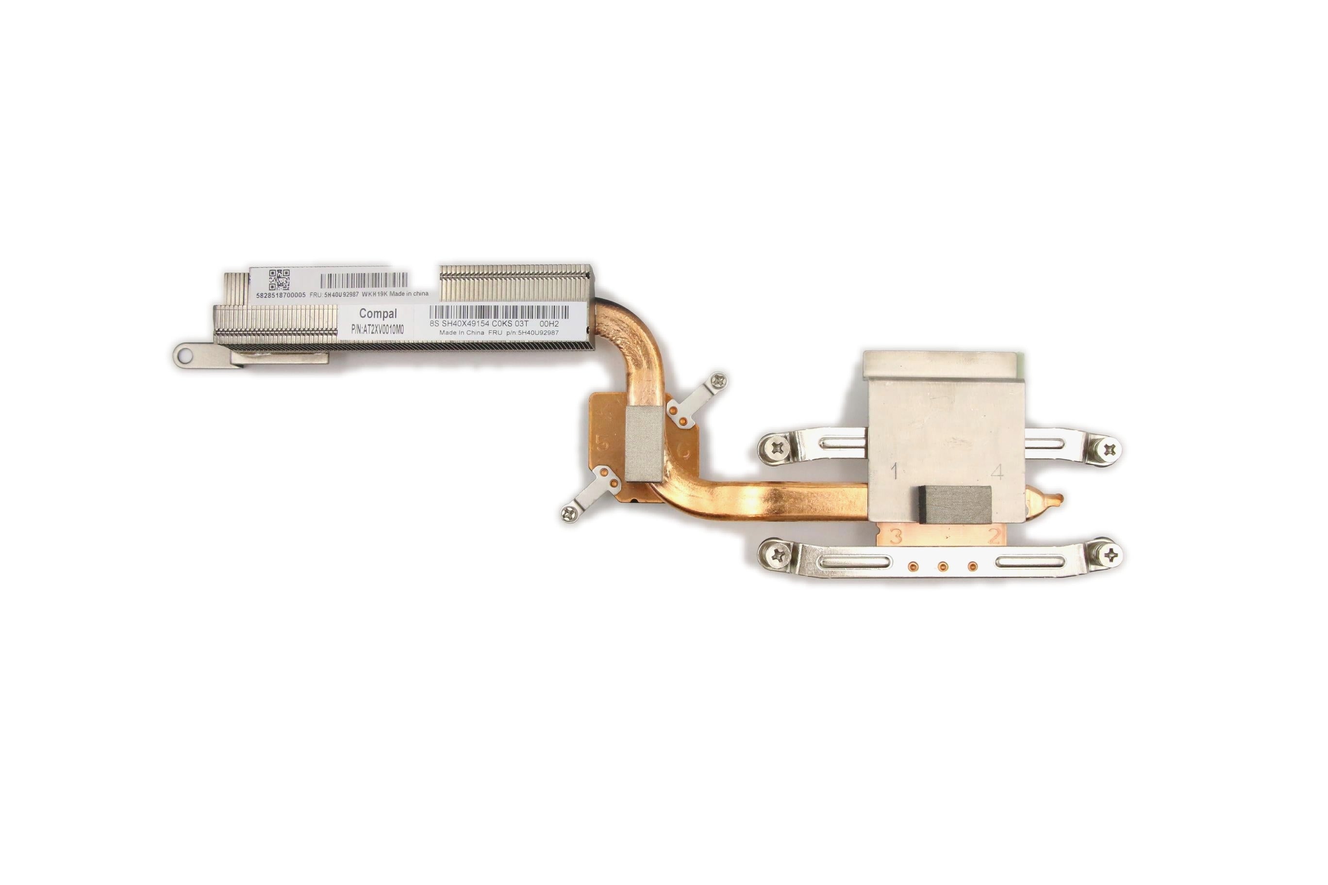 Lenovo ideacentre AIO 3-24IMB05 / ideacentre AIO 3-22IMB05 Heatsink DIS Thermal Module 5H40U92987