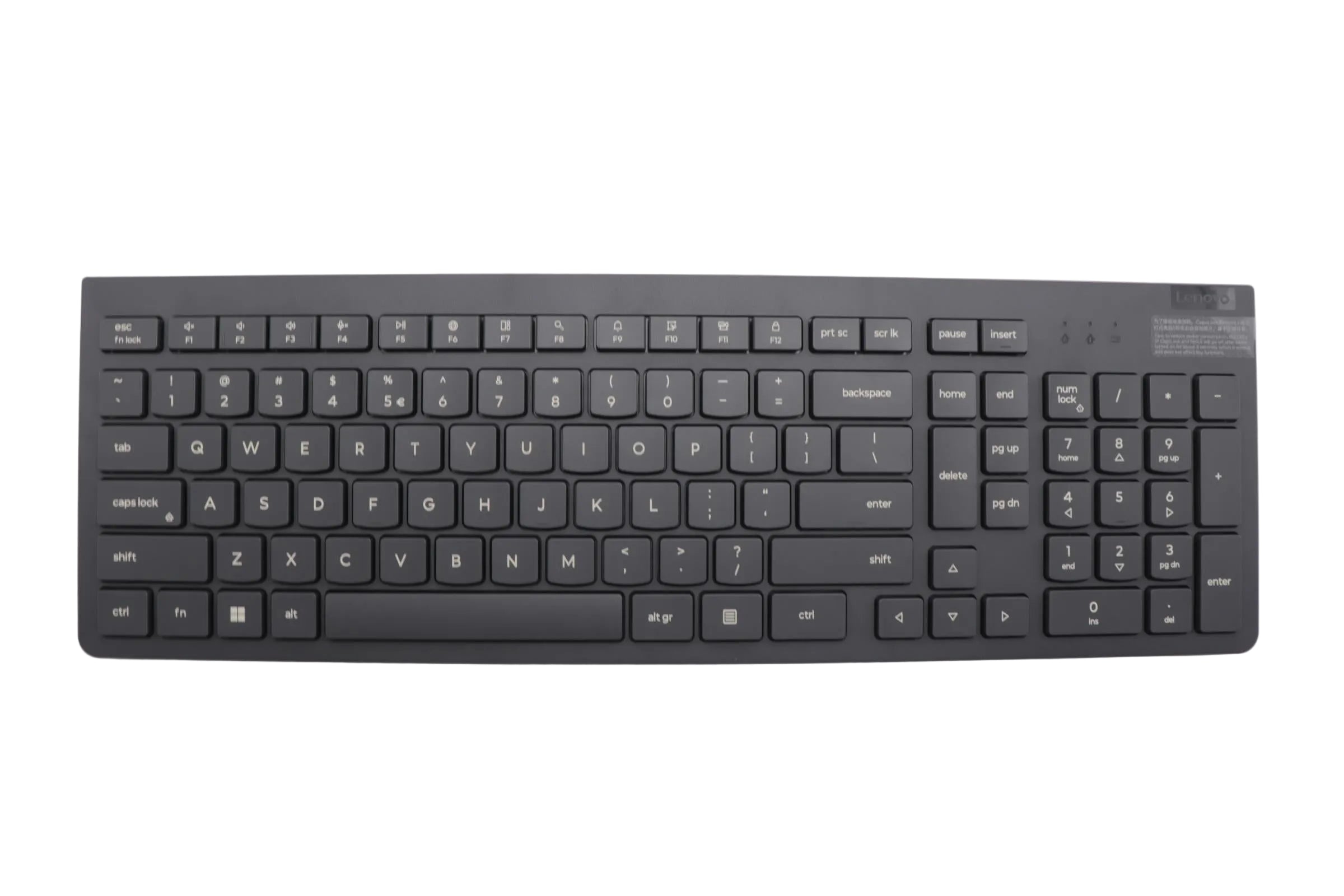 Lenovo IdeaCentre AIO 3 27IRH9 Type F0HM Wireless Keyboard and Mouse US English Euro Luna Grey 5KM0U87870