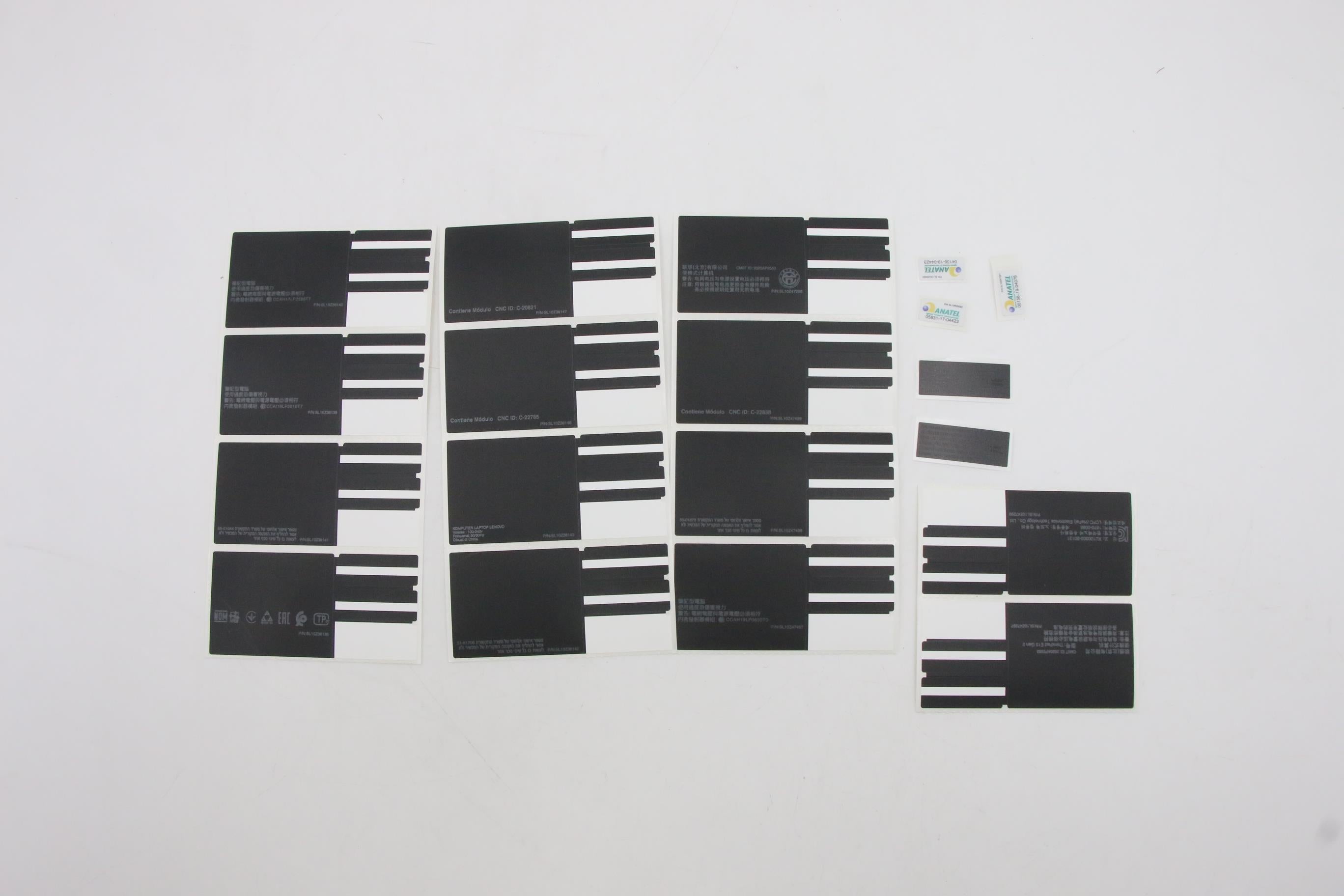 Lenovo ThinkPad E15 Gen 2 Type 20T8 20T9 Mars GEO Label KIT black 5L10V15326